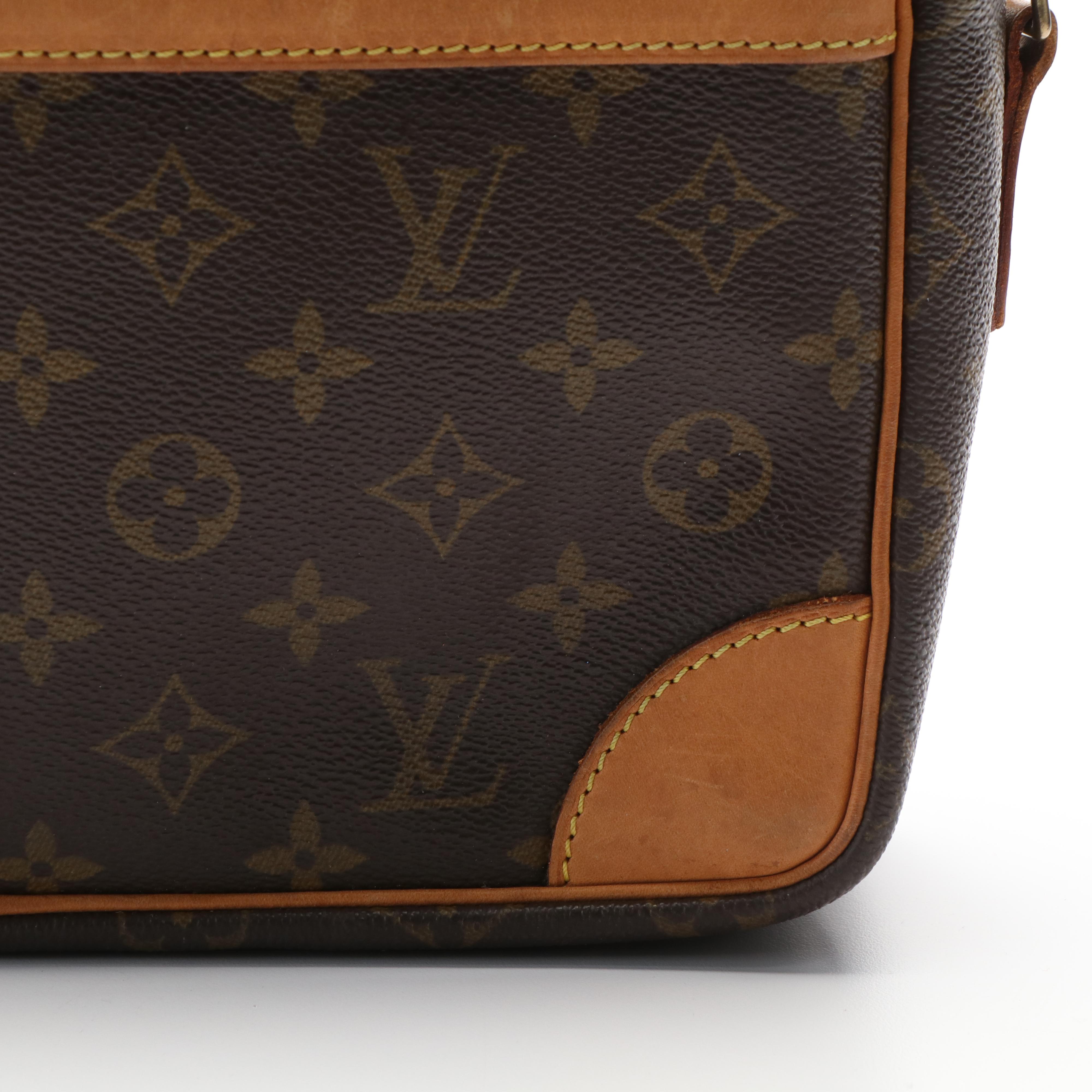 Louis Vuitton Trocadero Crossbody Bag in Monogram Coated Canvas