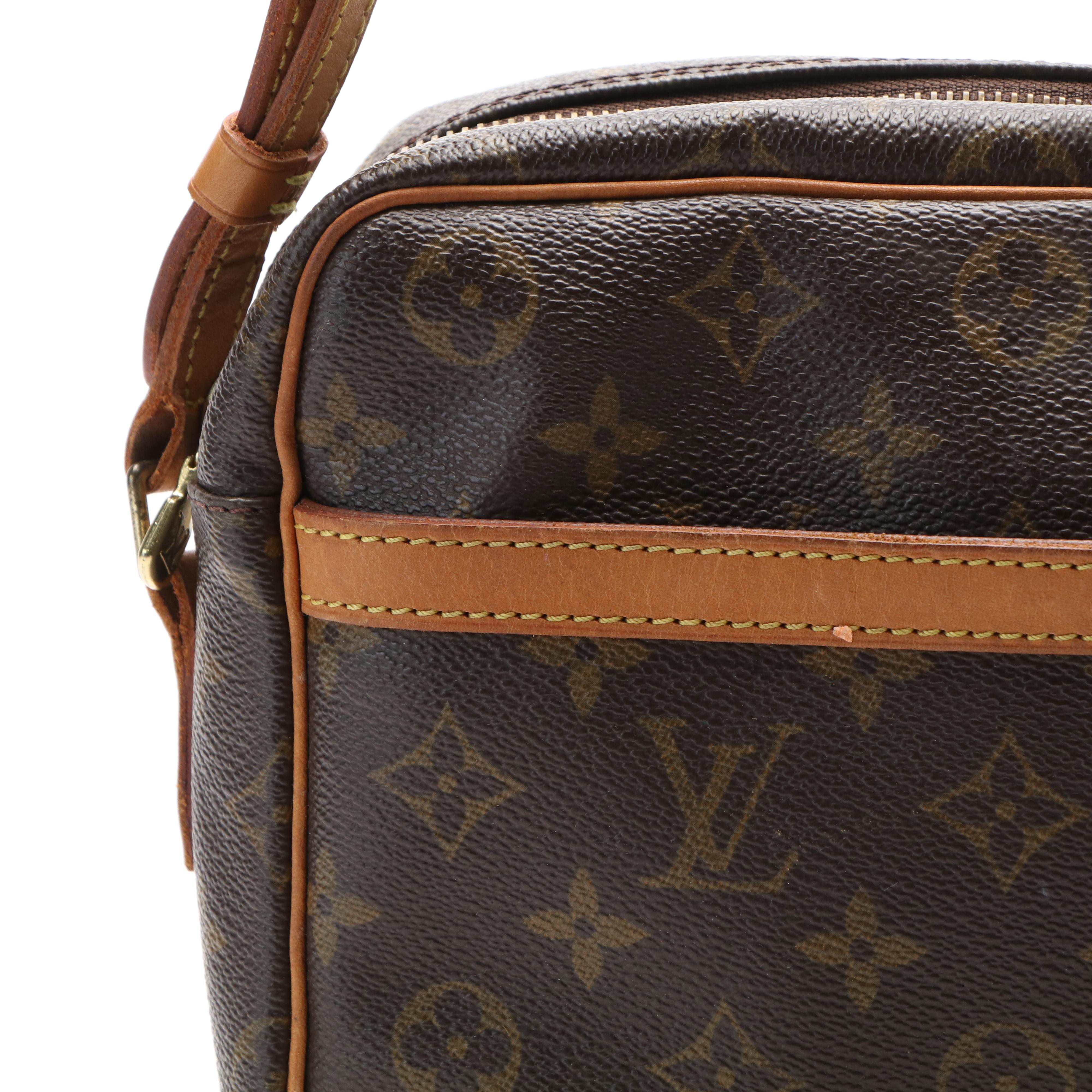 Louis Vuitton Trocadero Crossbody Bag in Monogram Coated Canvas