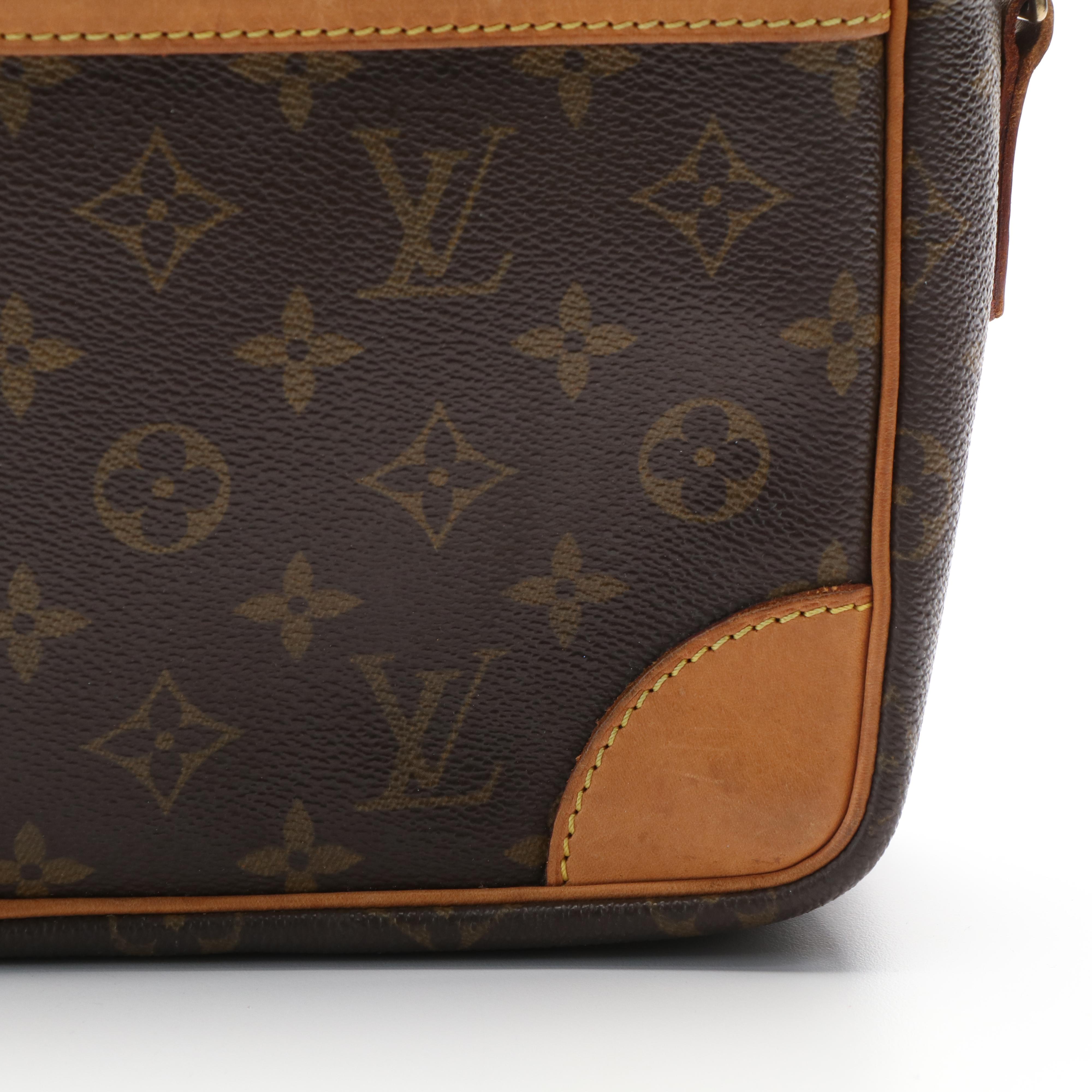 Louis Vuitton Trocadero Crossbody Bag in Monogram Coated Canvas
