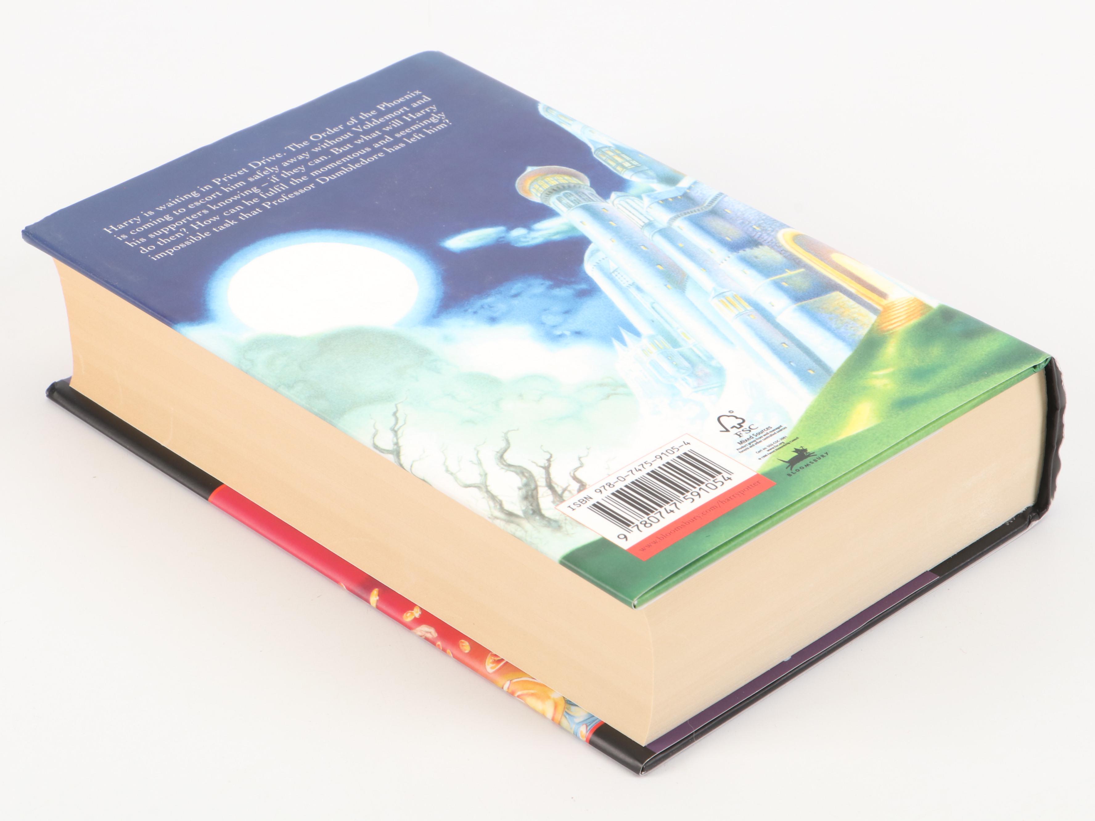 First UK Edition "Harry Potter and the Deathly Hallows" by J. K. Rowling, 2007