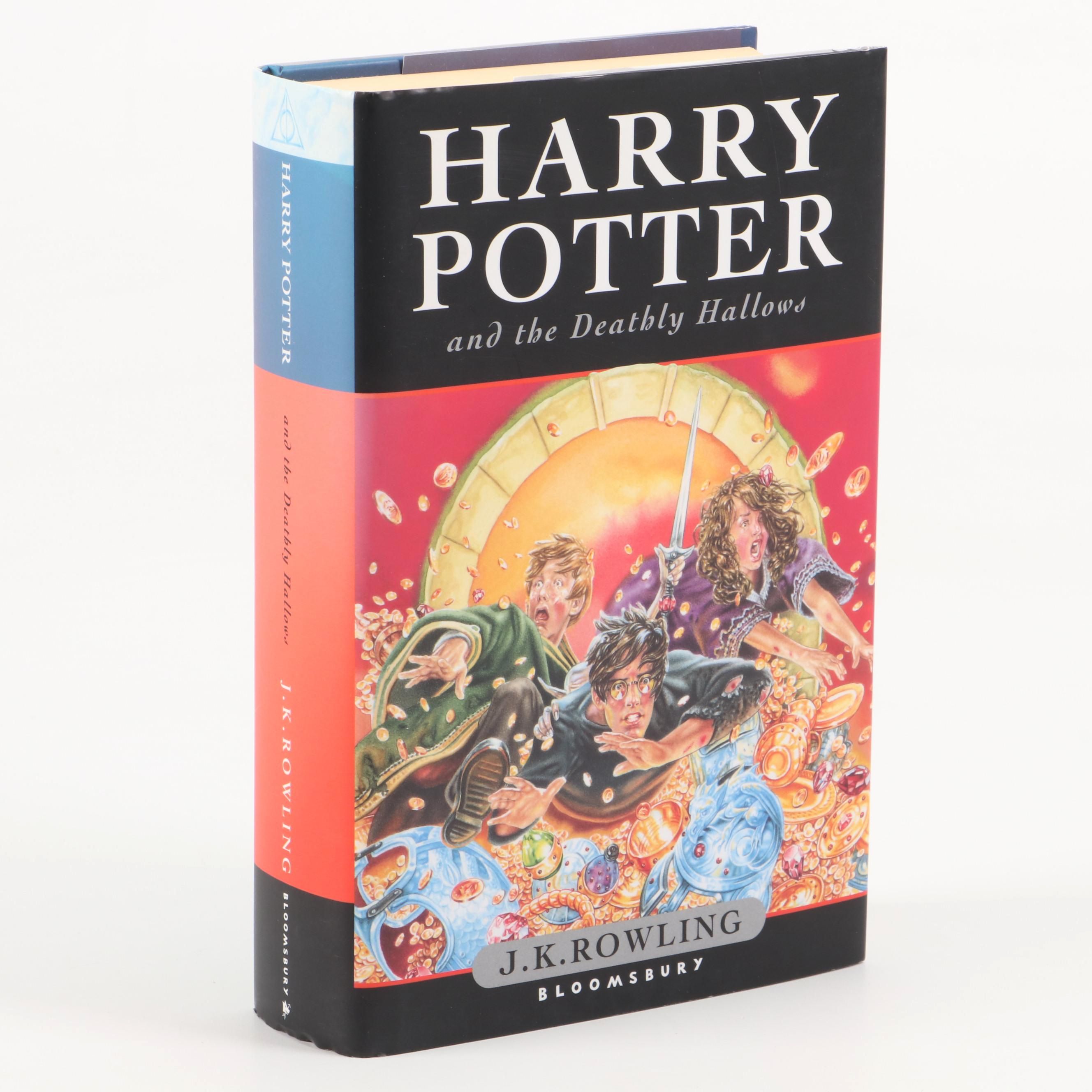 First UK Edition "Harry Potter and the Deathly Hallows" by J. K. Rowling, 2007