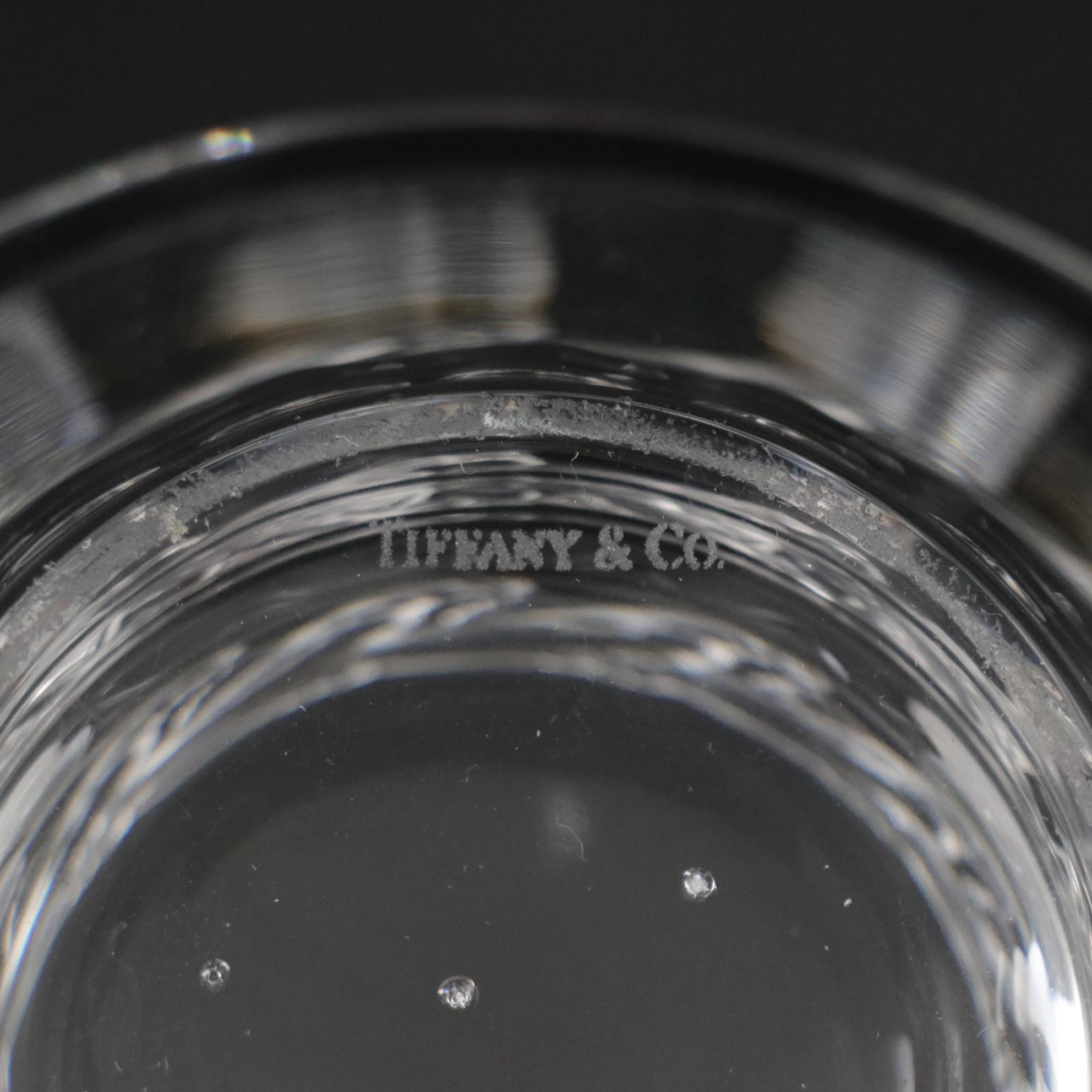 Tiffany & Co. Crystal "Dolphin" Bowl