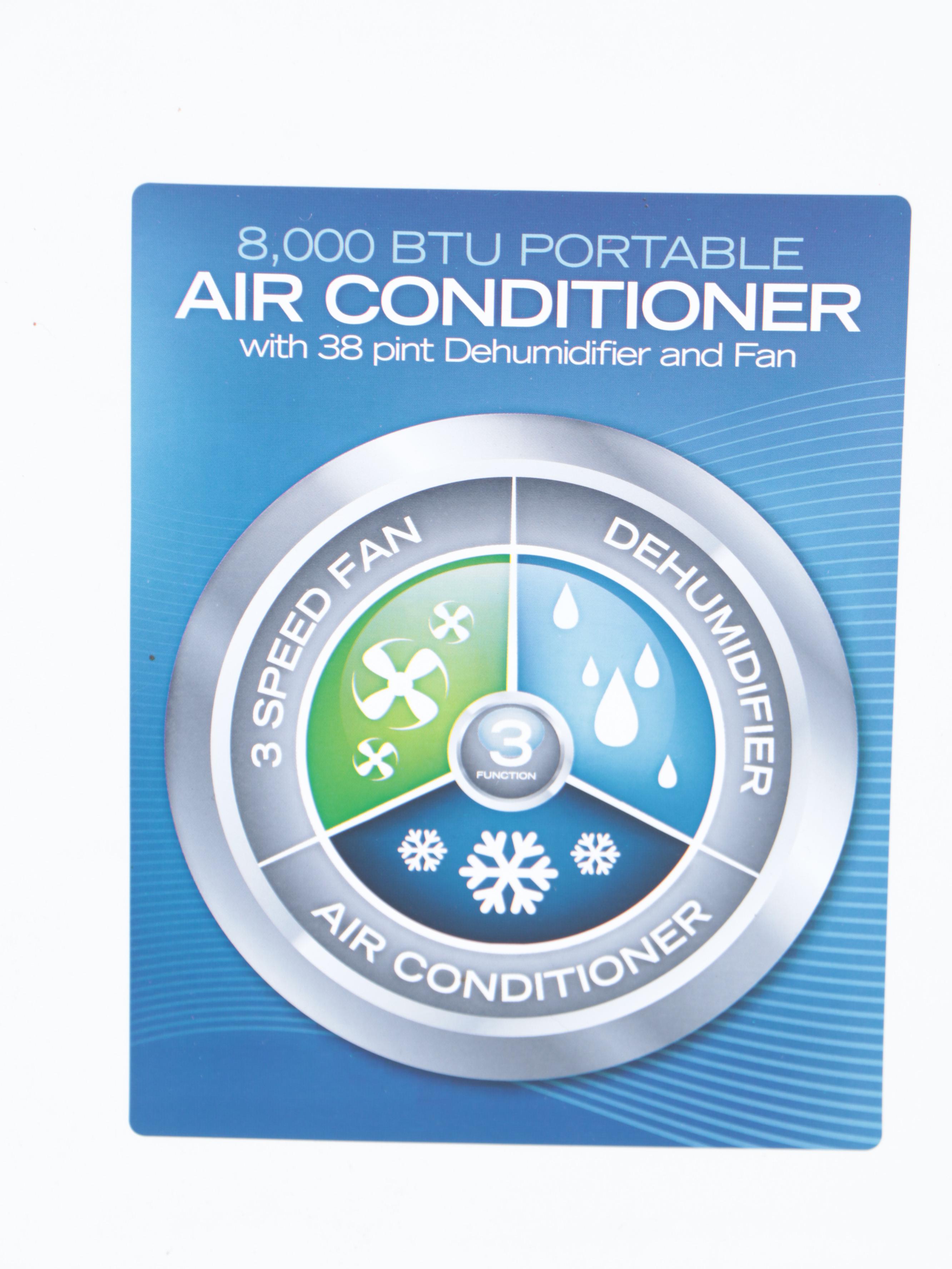 SoleusAir GL-PAC-08E4 Portable Room Air Conditioner, 2012