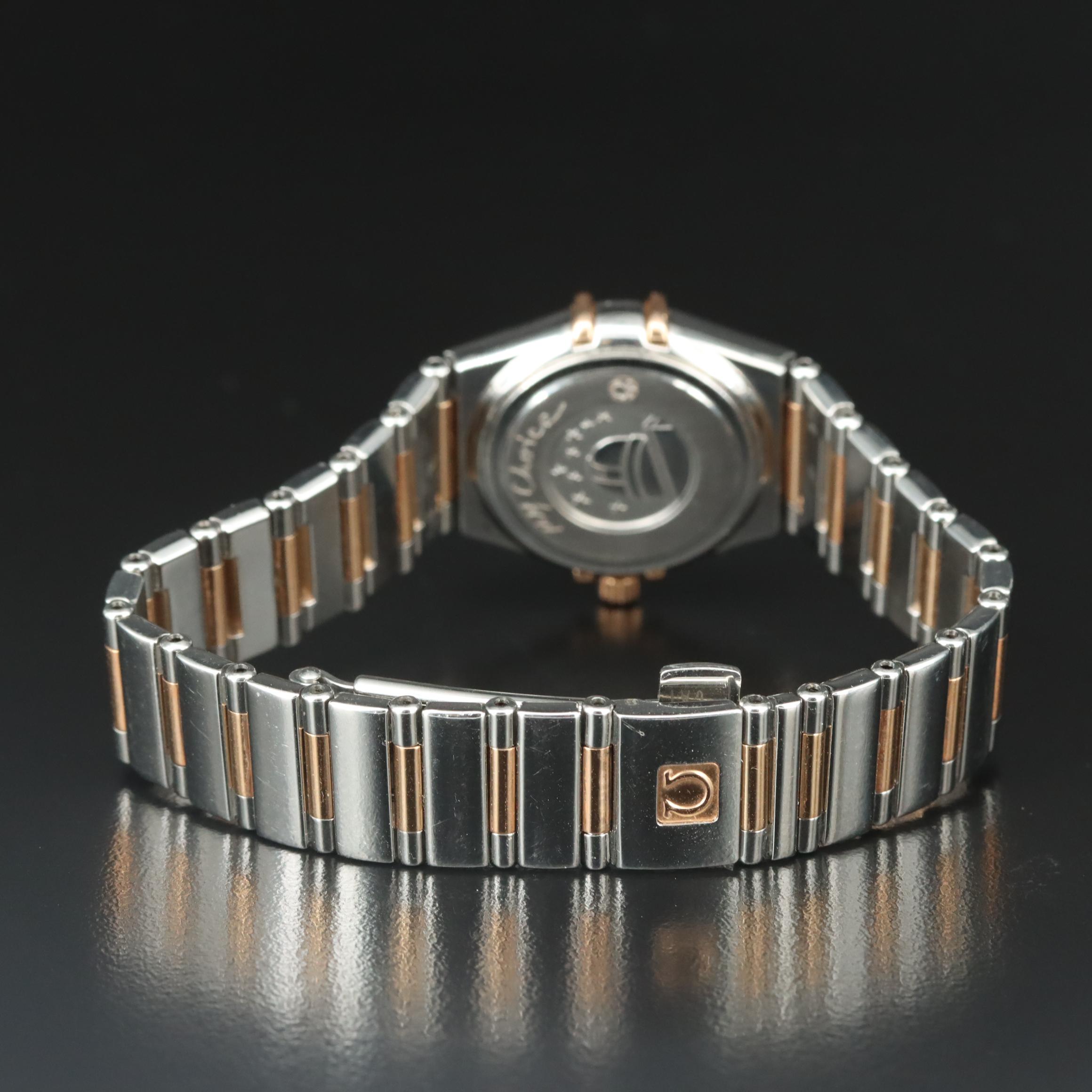 Omega Constellation Diamond Set Two-Tone Watch