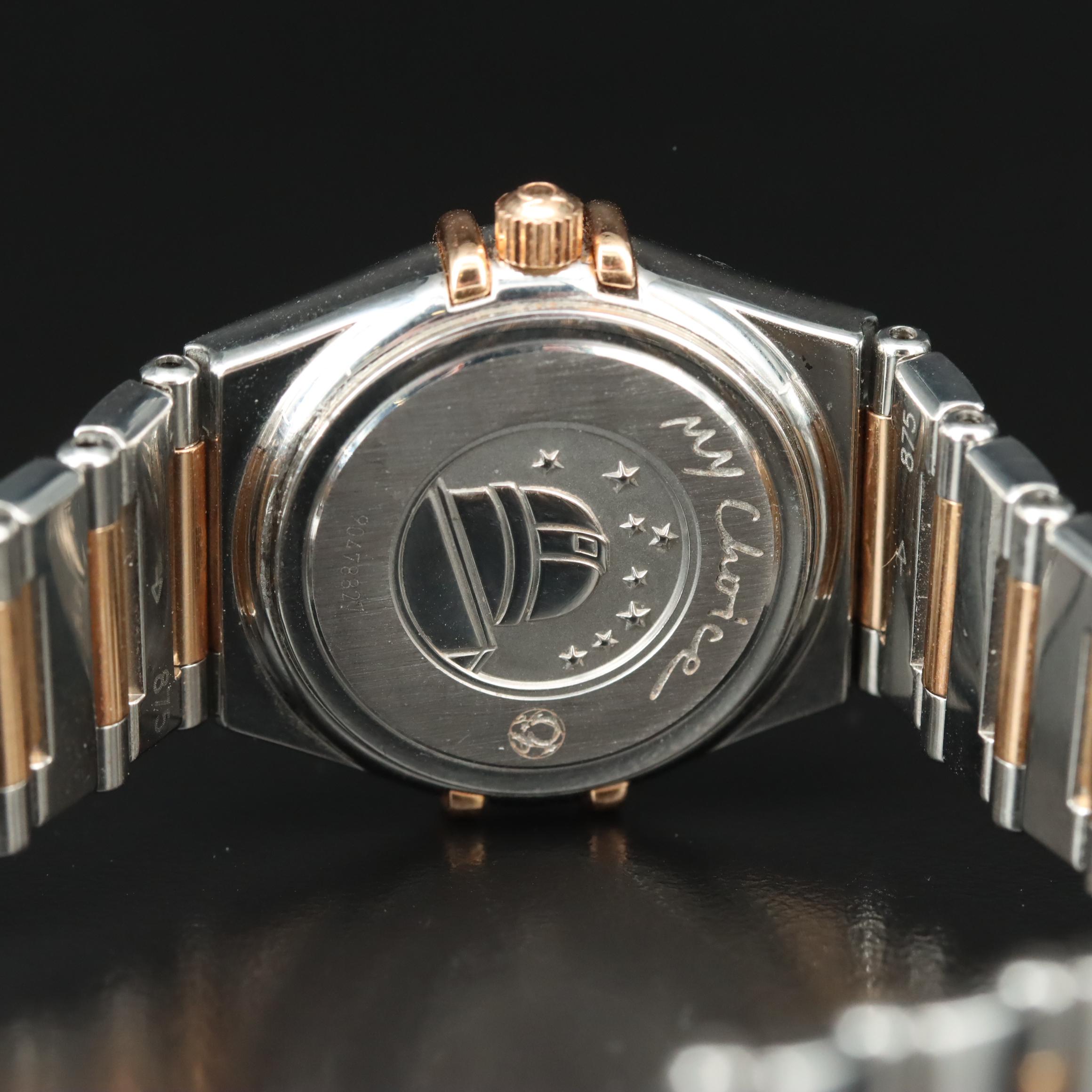 Omega Constellation Diamond Set Two-Tone Watch