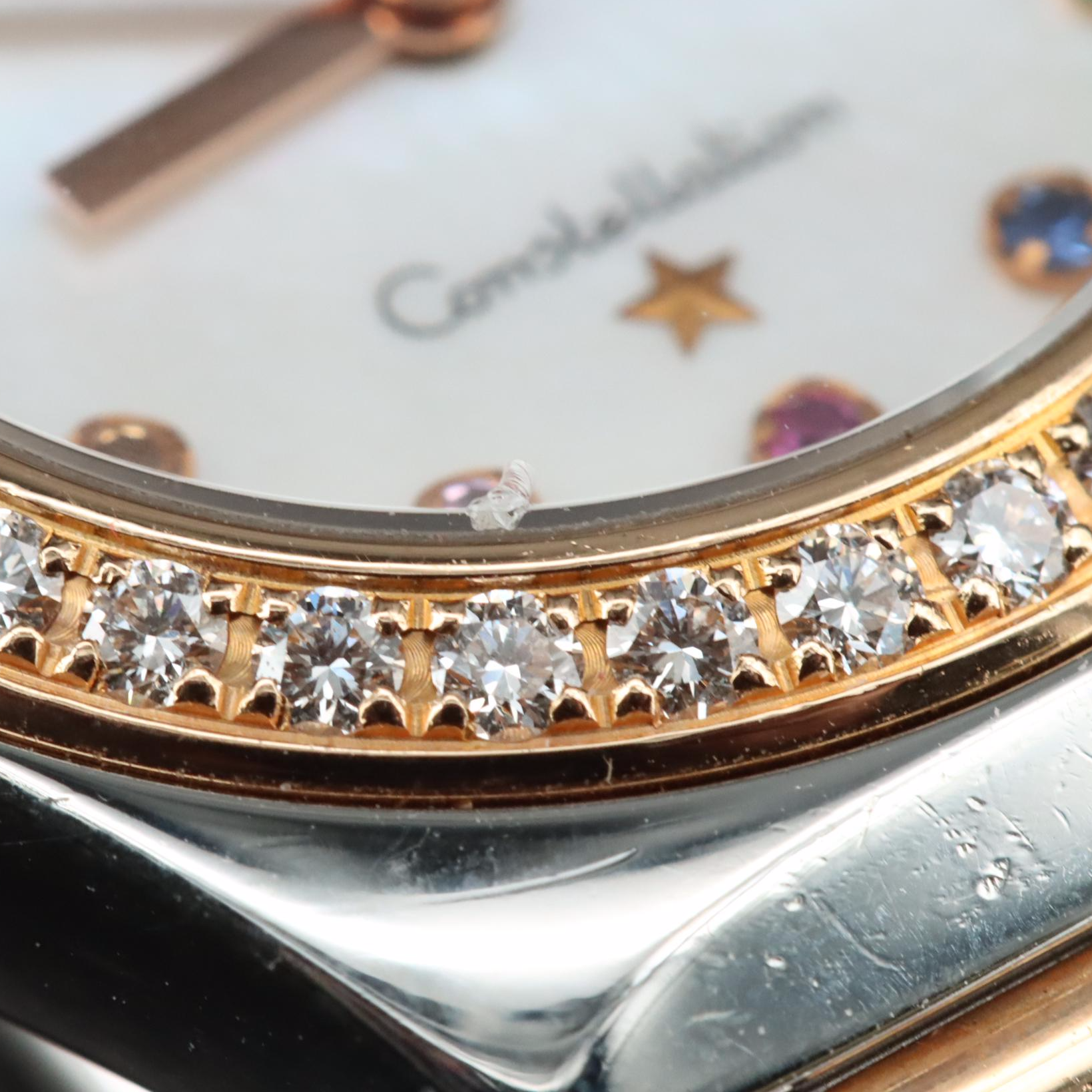 Omega Constellation Diamond Set Two-Tone Watch