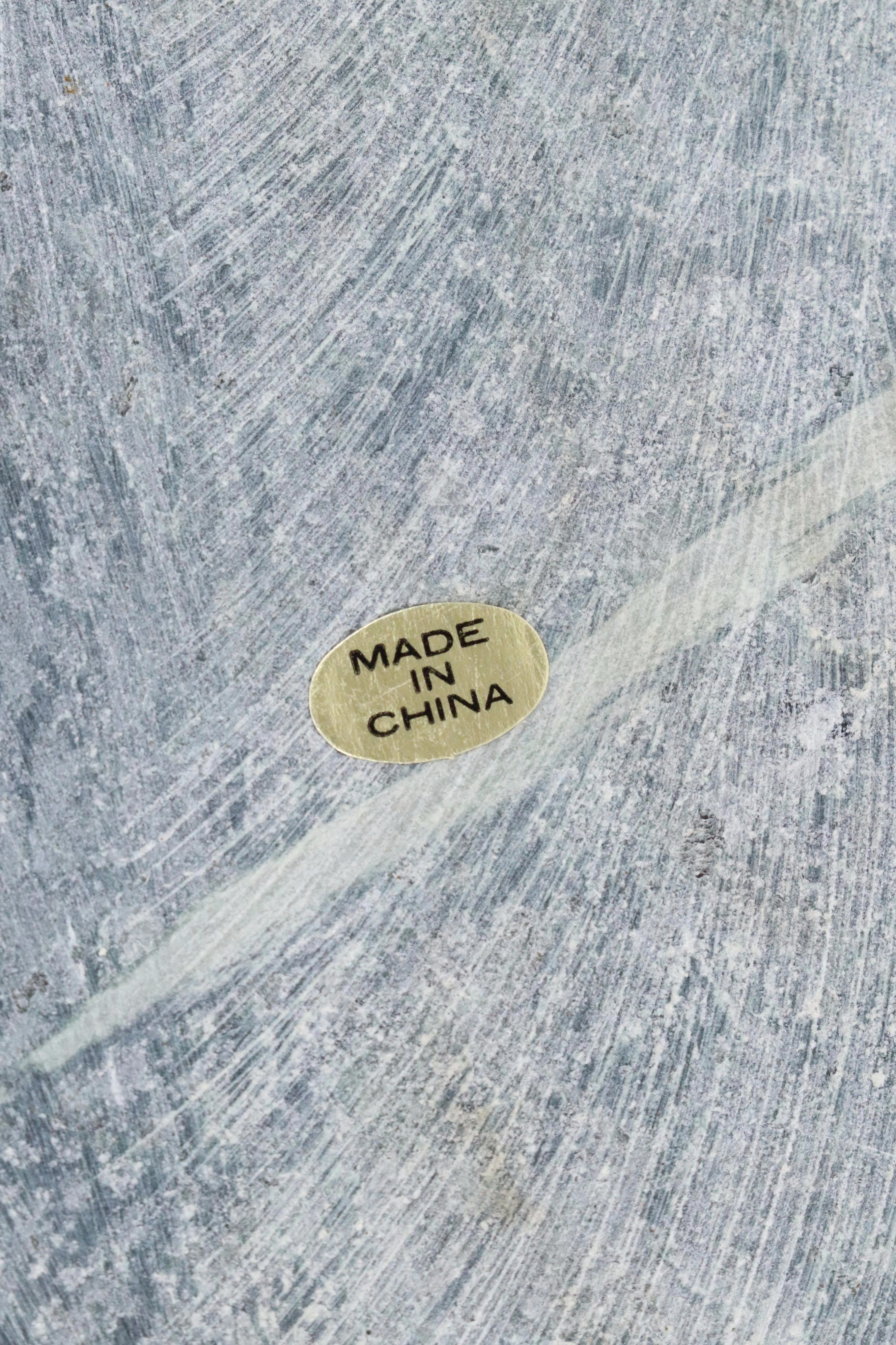 Aram Stone and Metal Tray with Covered Lazy Susan and Other Trays