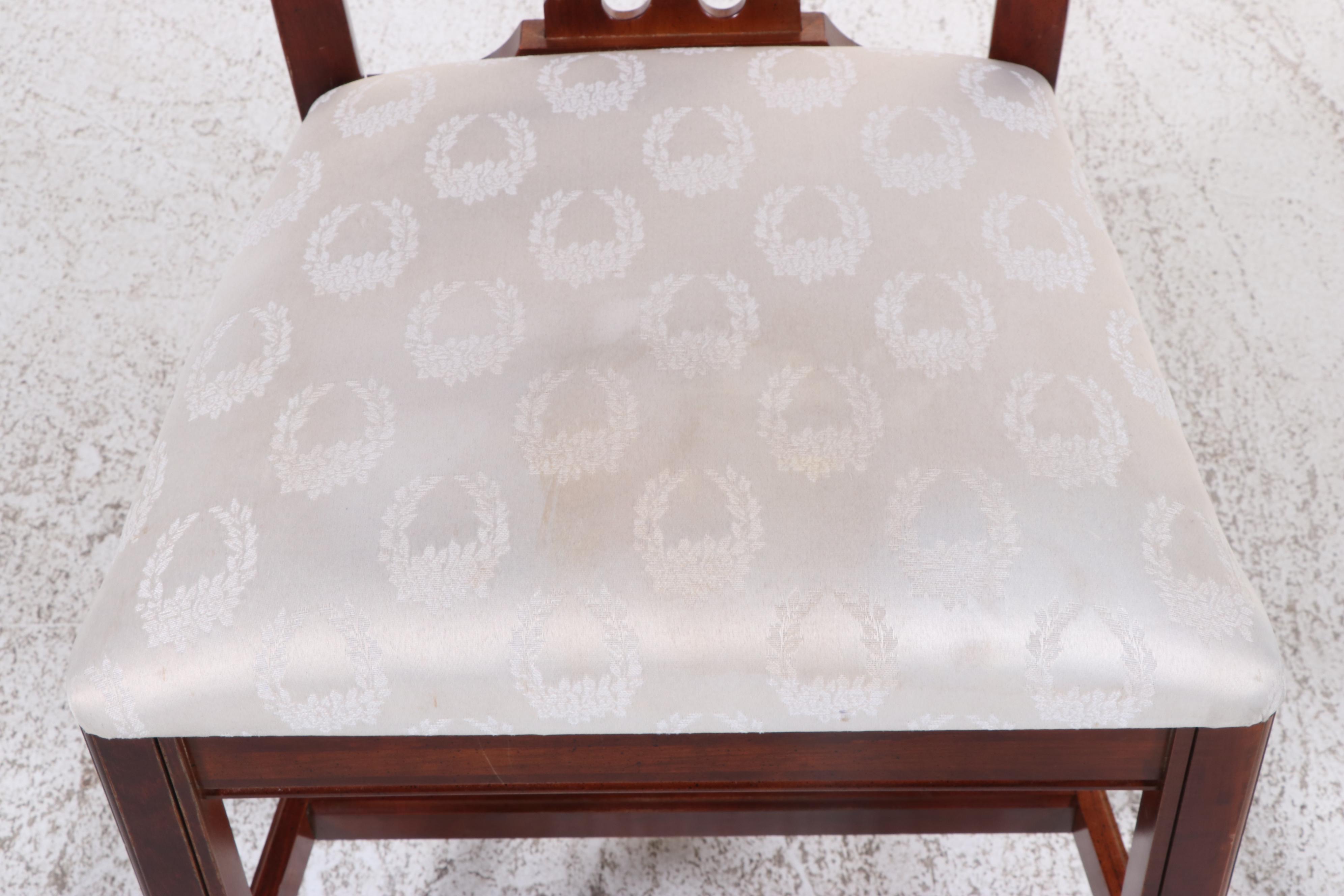 Baker Historic Charleston Reproduction Double Pedestal Dining Table with Chairs