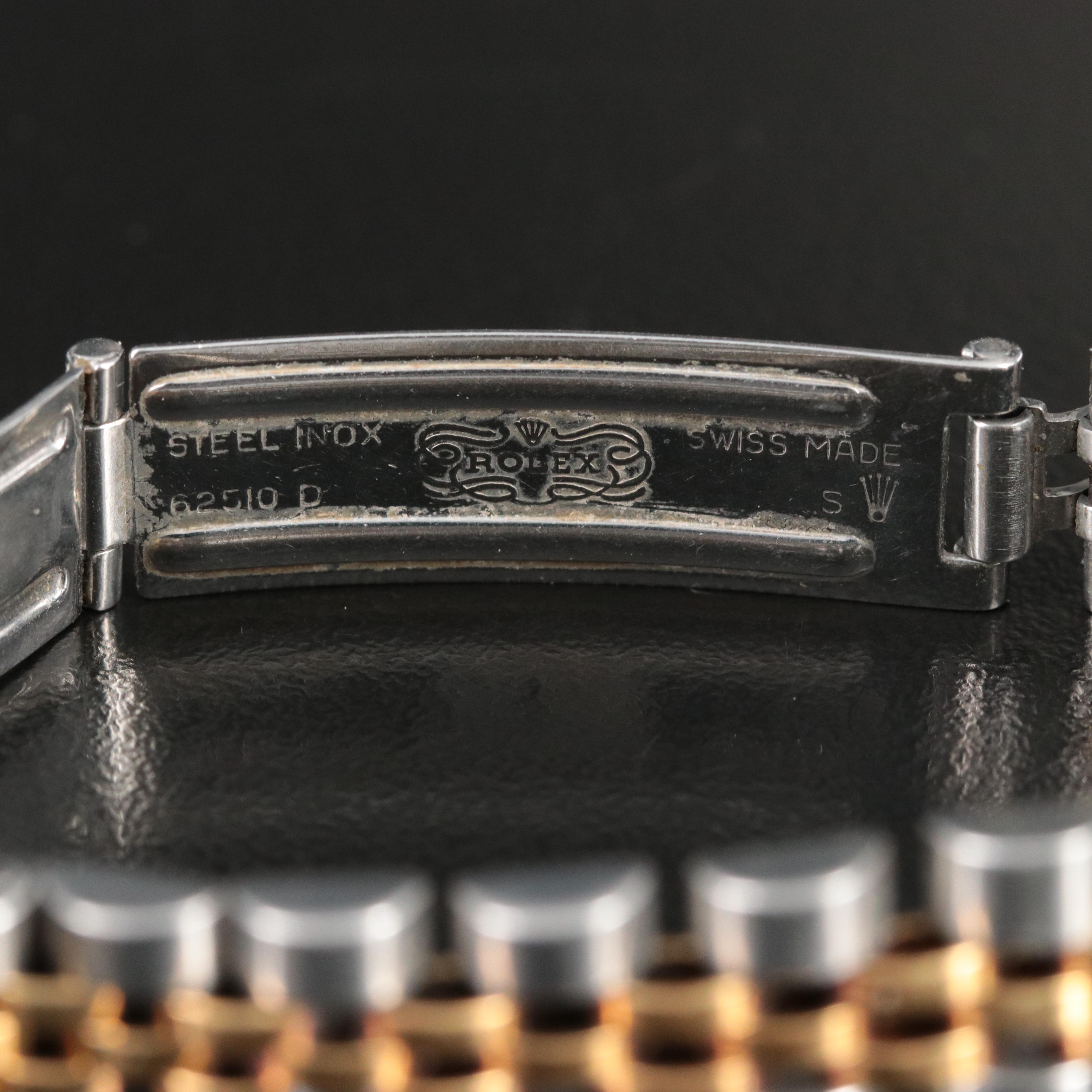 Rolex Oyster Perpetual Date 69190 Custom Diamond Set Watch