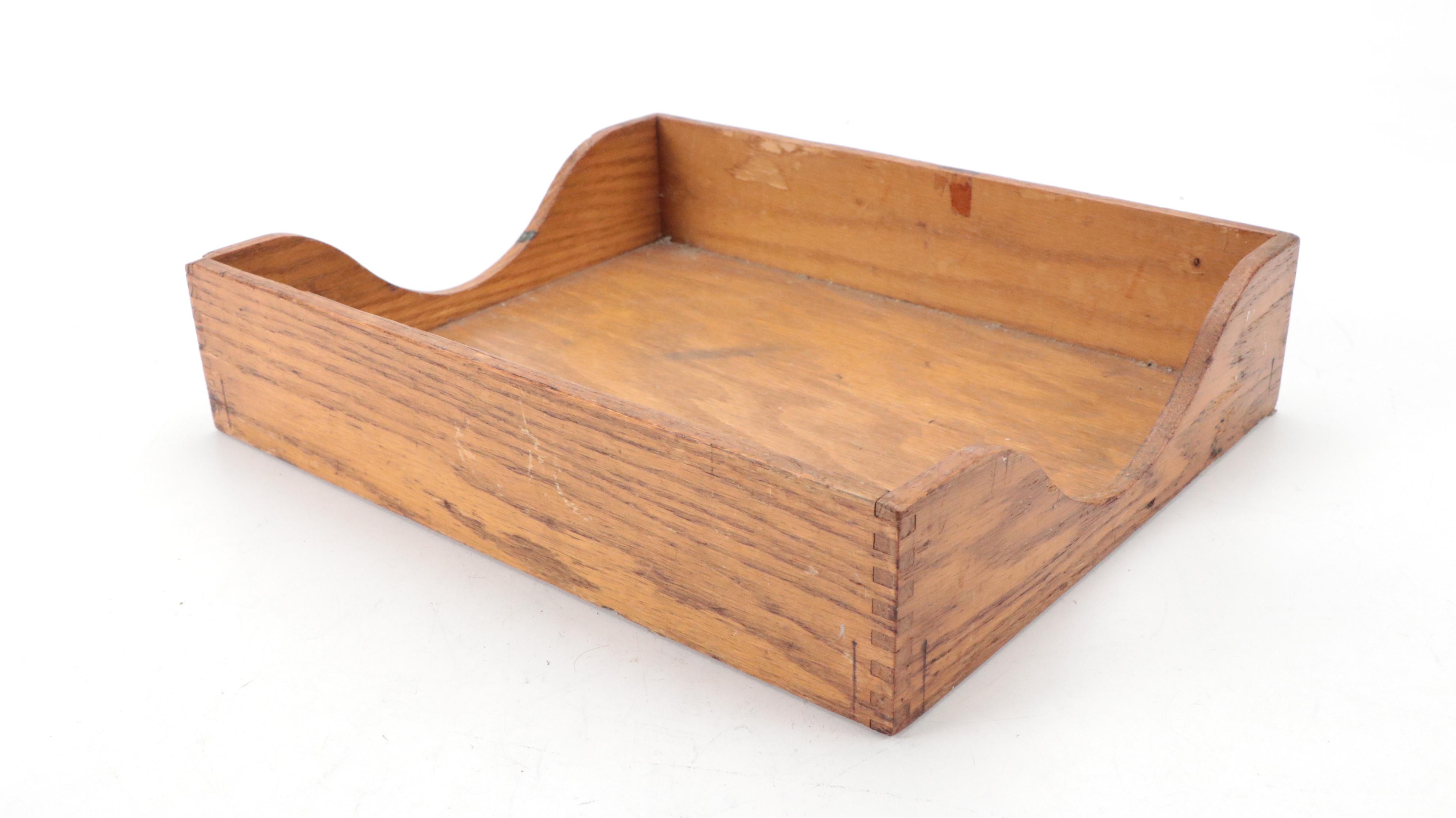 Handcrafted Wooden Caddies and Tray