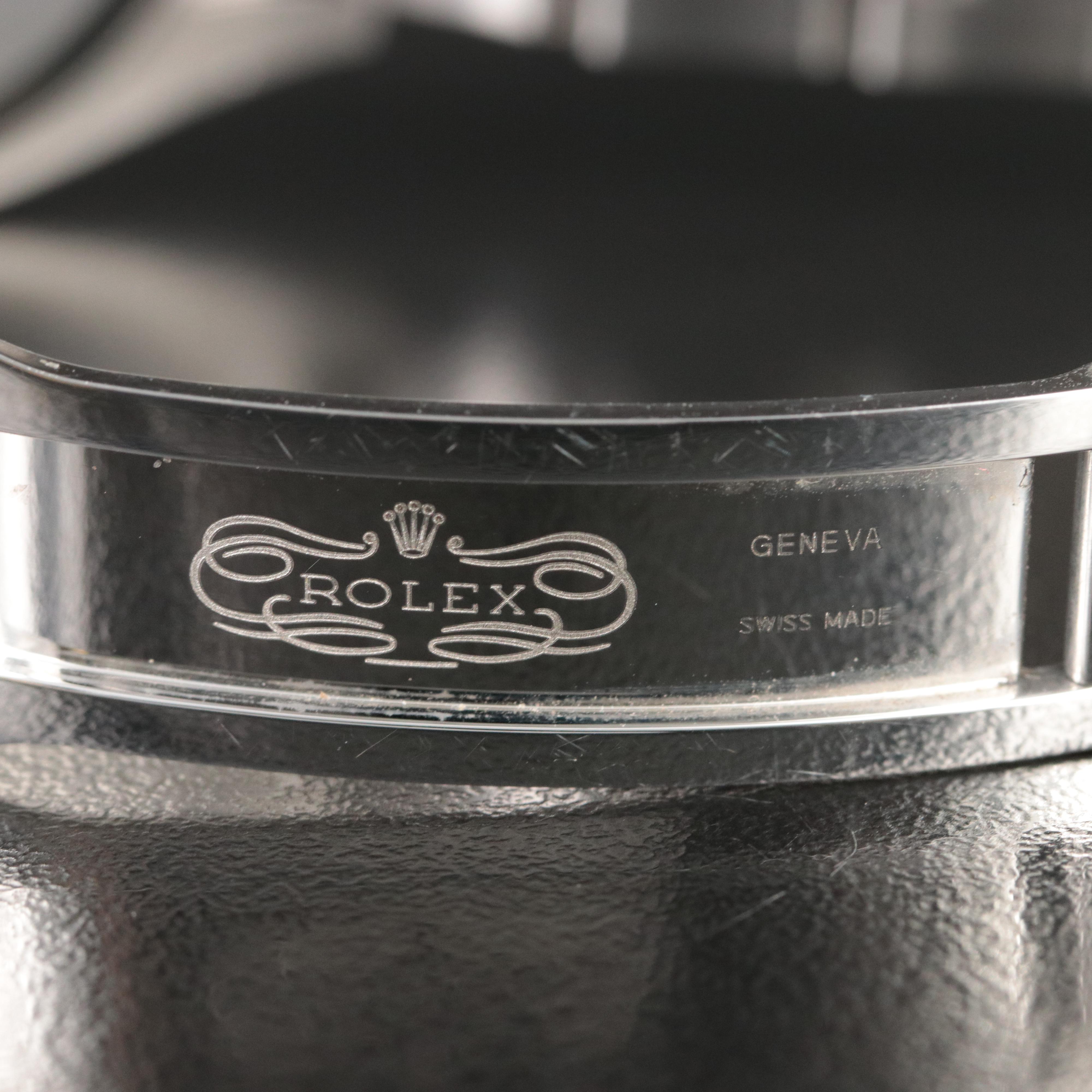 Rolex Oyster Perpetual Date 115234 Diamond Dial Watch