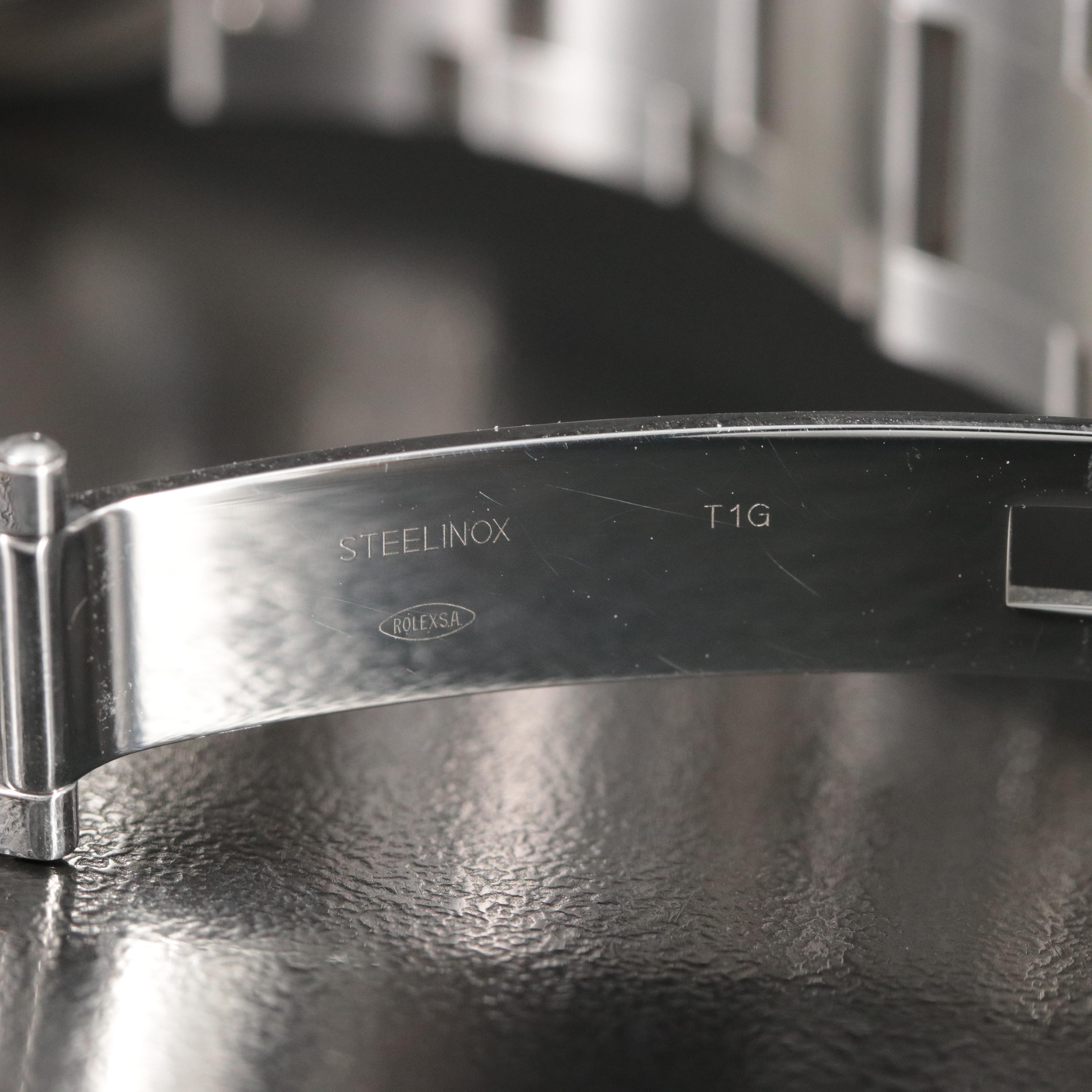 Rolex Oyster Perpetual Date 115234 Diamond Dial Watch