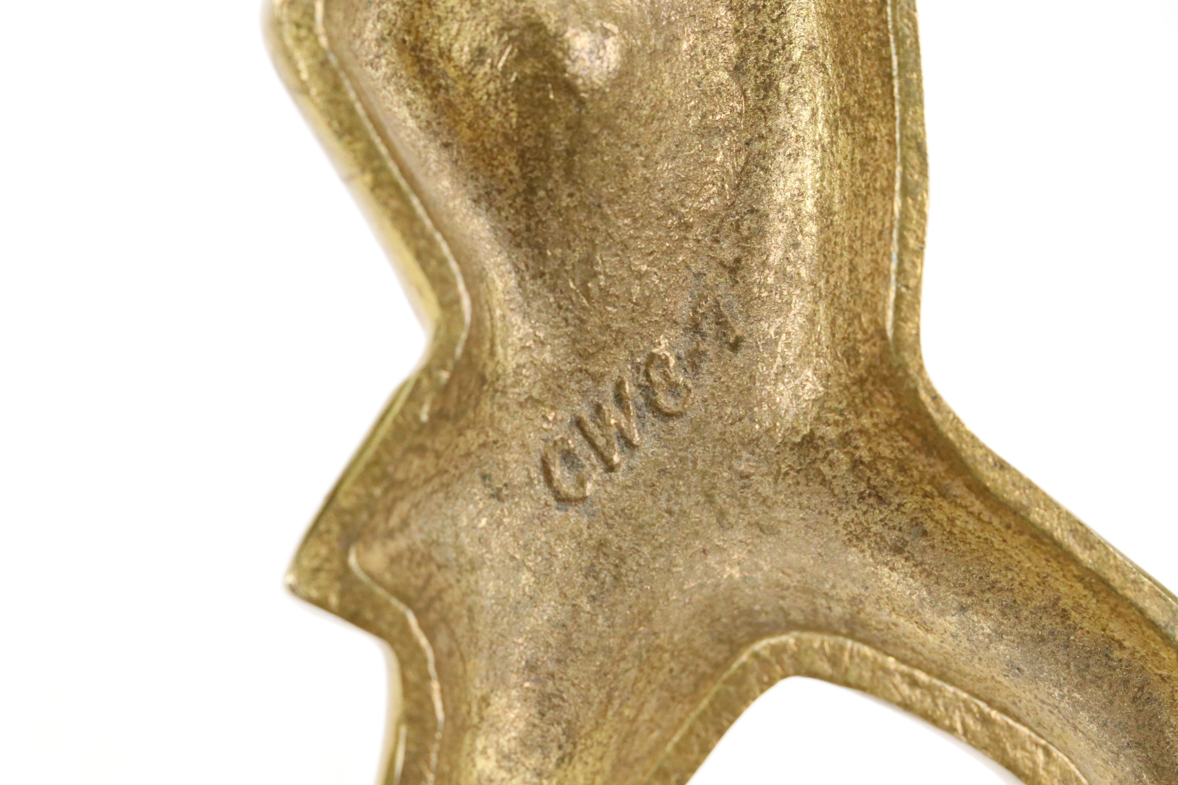 Cast Metal Little Heiskell Doorstop with Fort Snelling Figurine