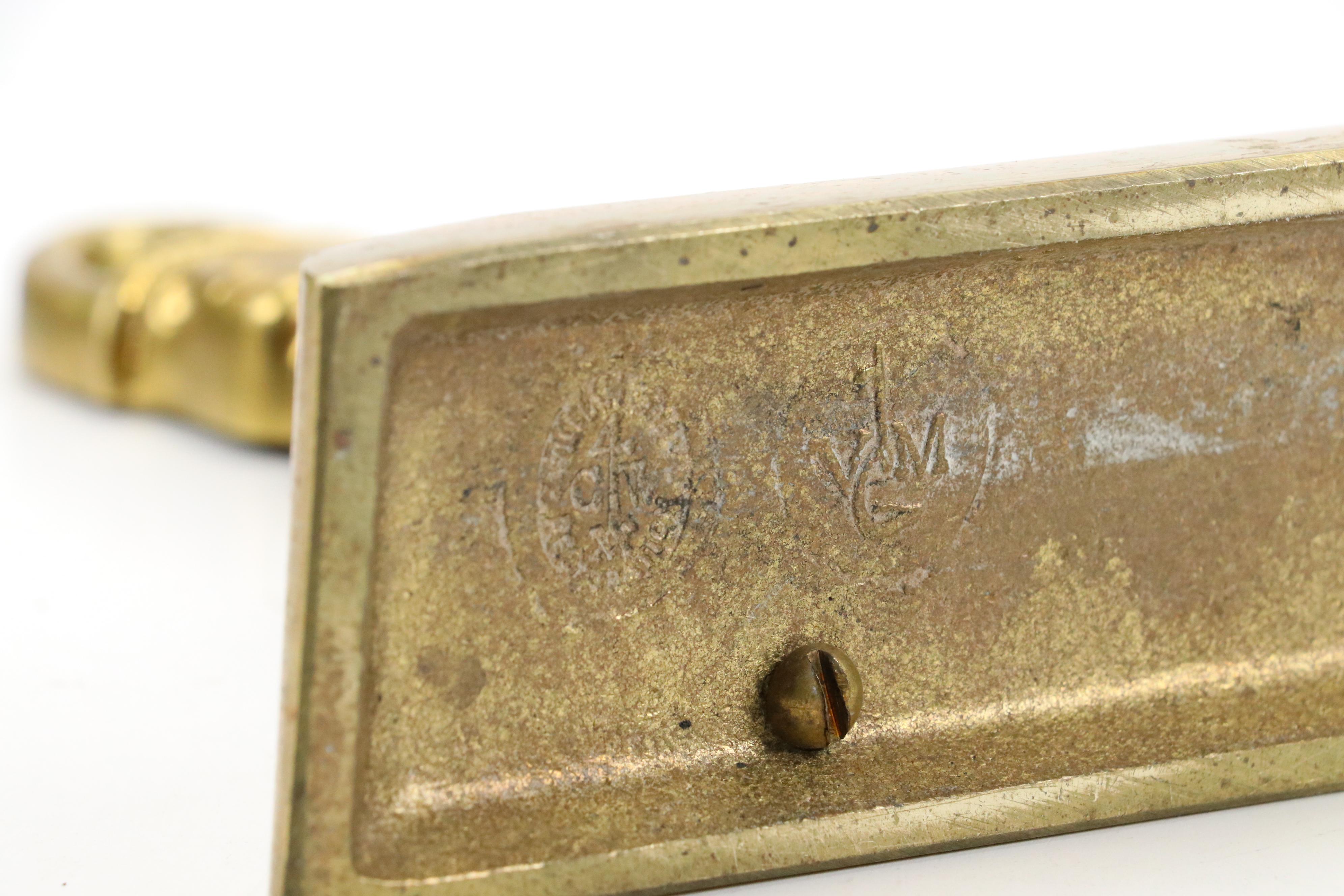 Cast Metal Little Heiskell Doorstop with Fort Snelling Figurine