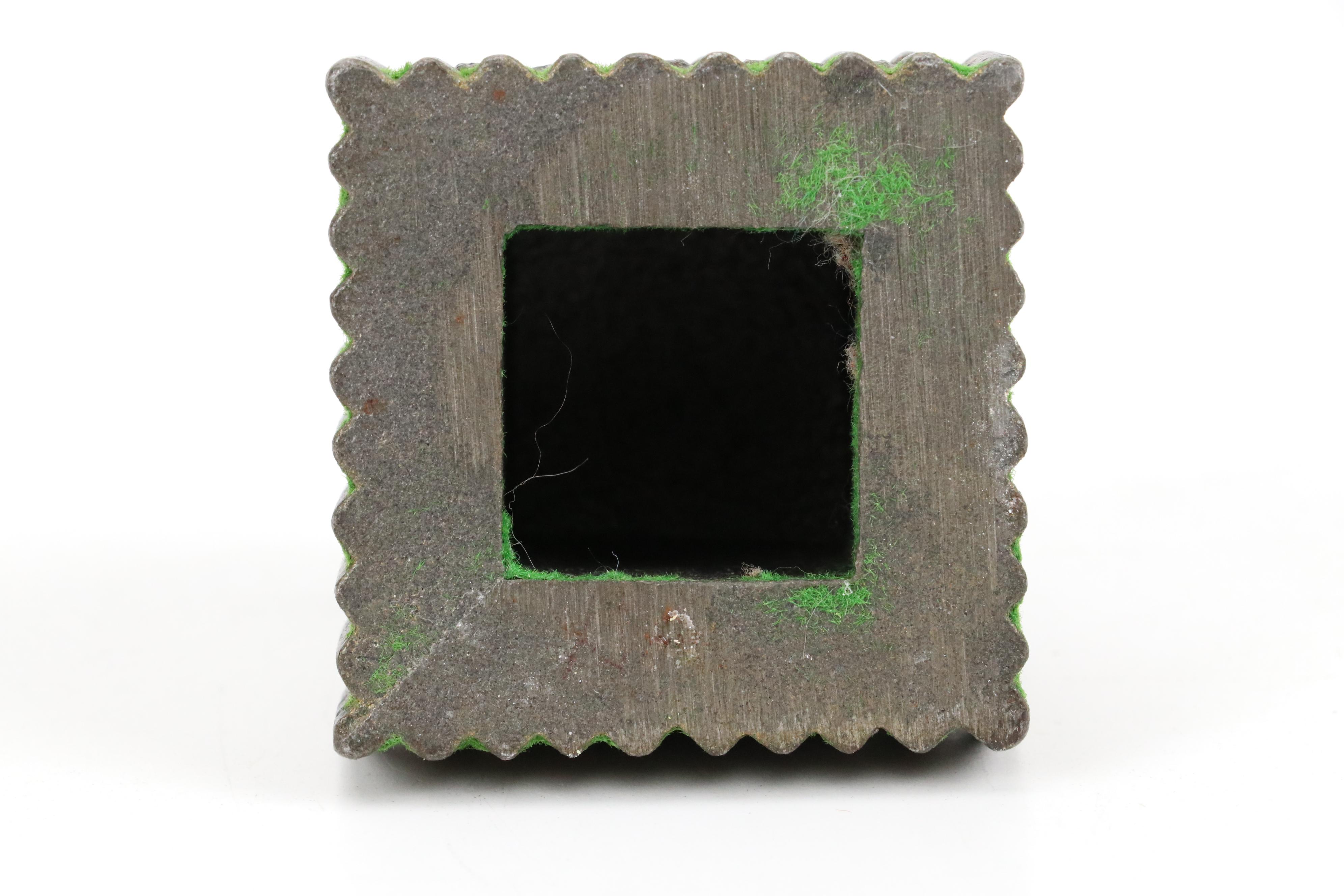 Cast Metal Little Heiskell Doorstop with Fort Snelling Figurine