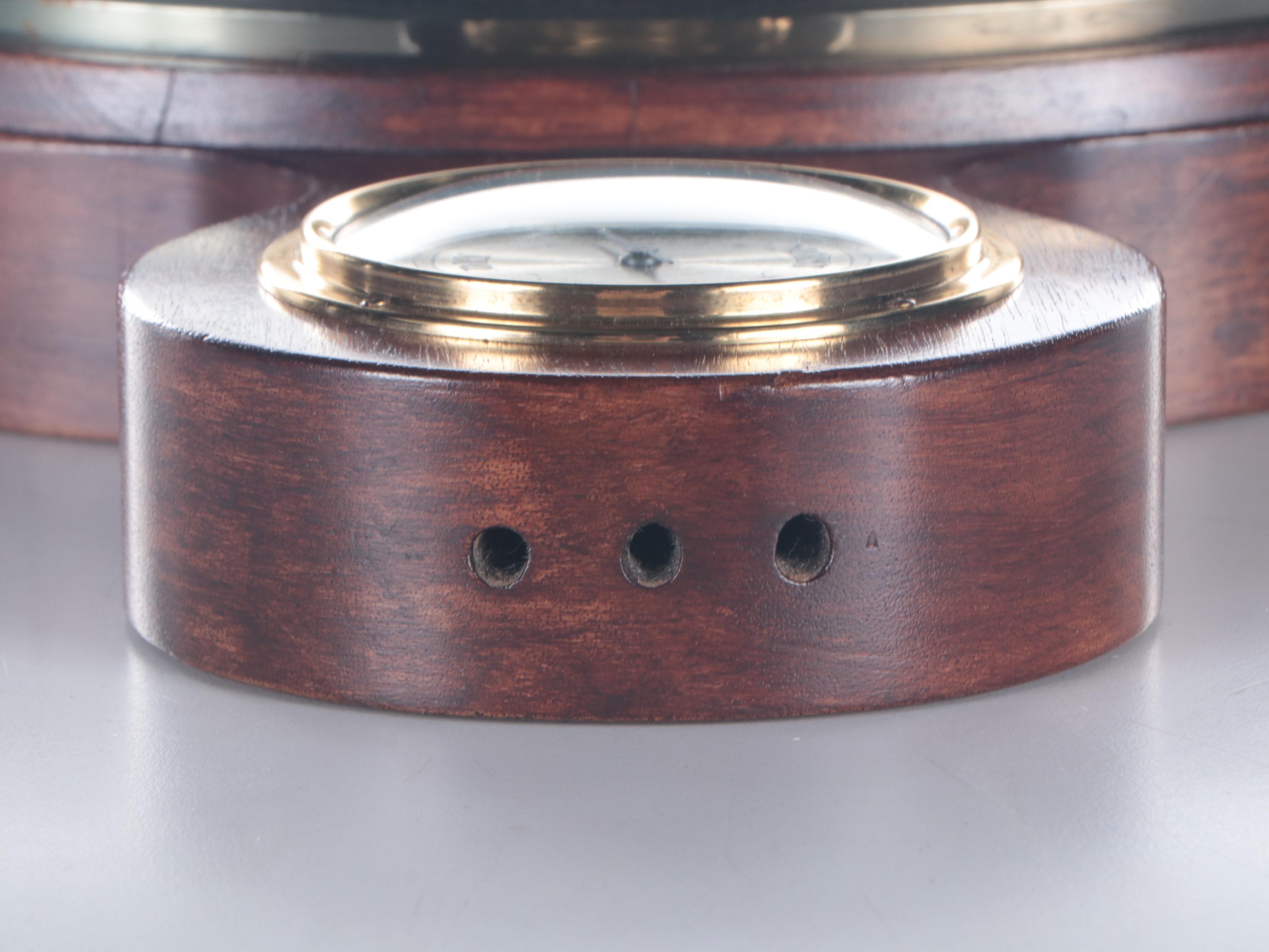 Airguide Jeweled Compensated Combination Thermometer-Barometer, Mid-20th Century