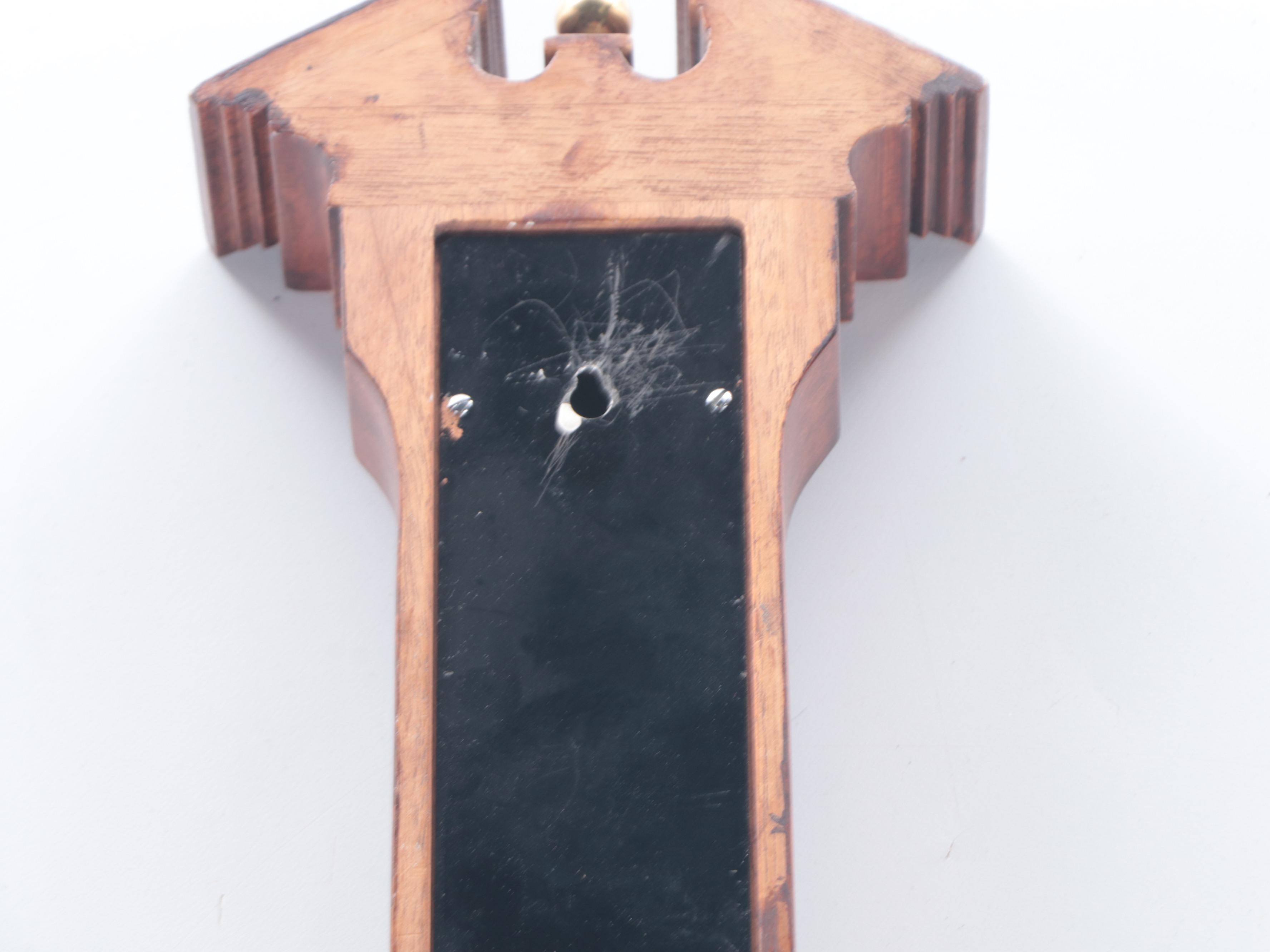 Airguide Jeweled Compensated Combination Thermometer-Barometer, Mid-20th Century