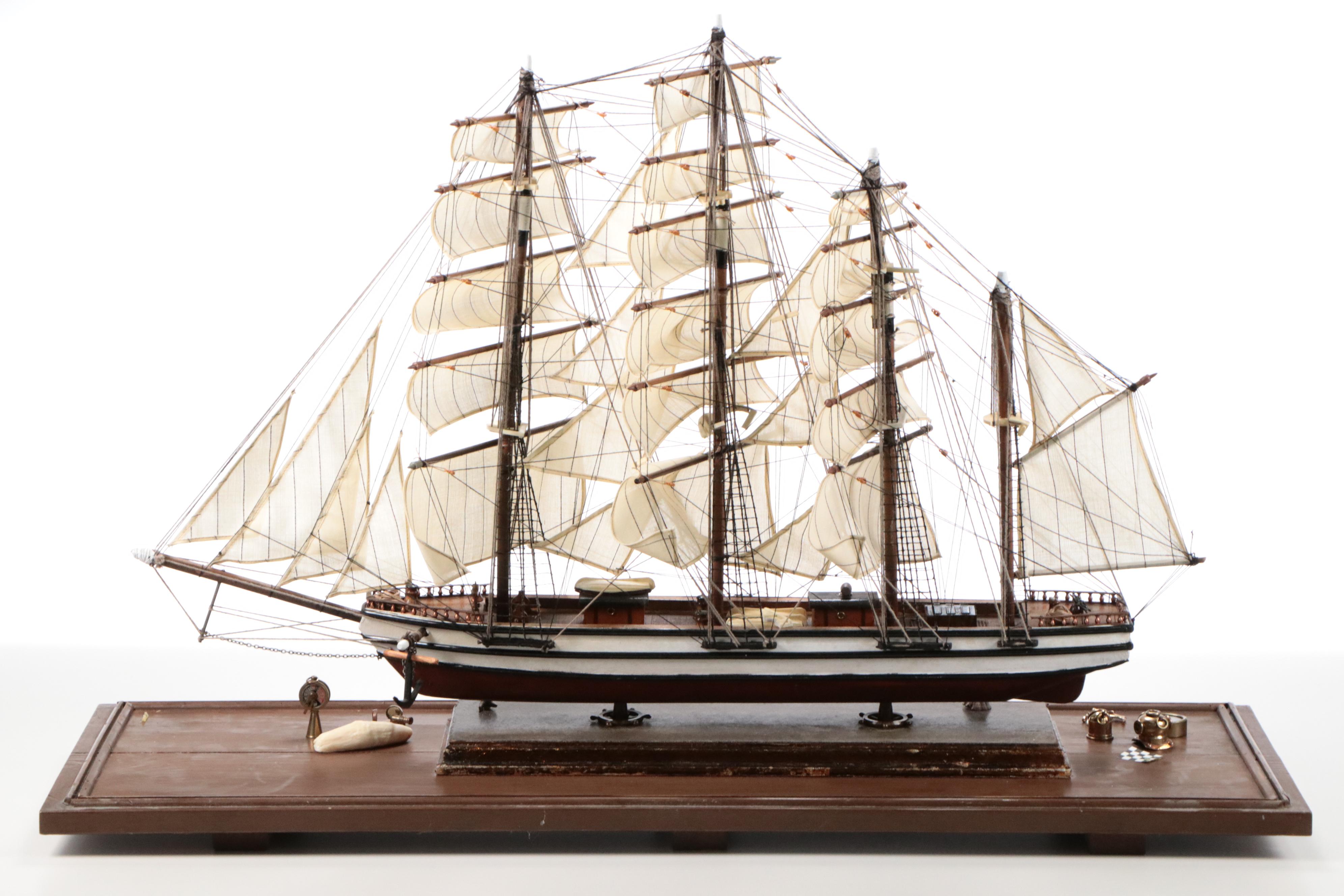 Handcrafted "Great Republic: Clipper Year 1835" Model Ship