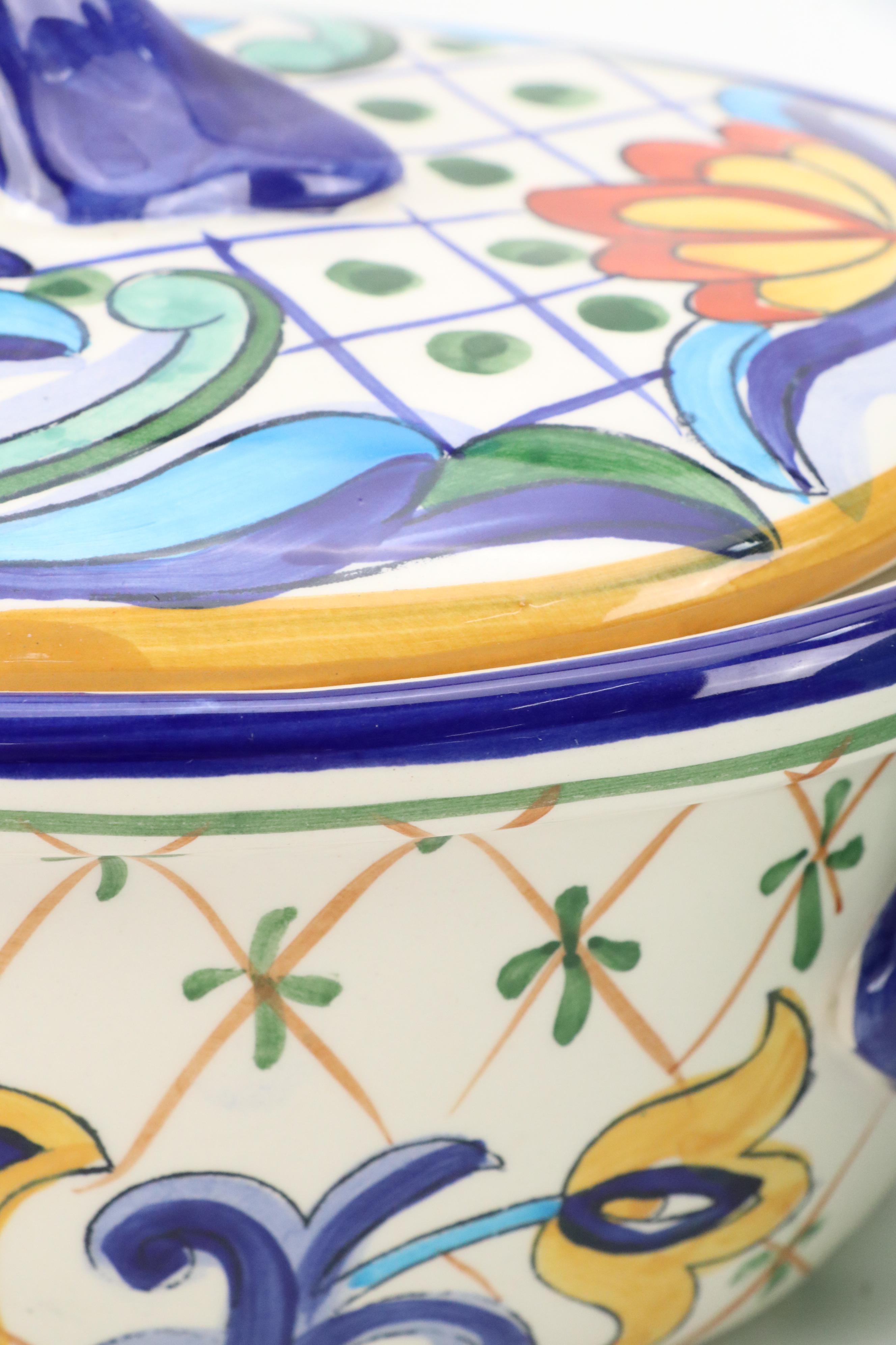 Maxcera "Terra Bella" Ceramic Baking Dish, April Cornell Ceramic Bowls and More