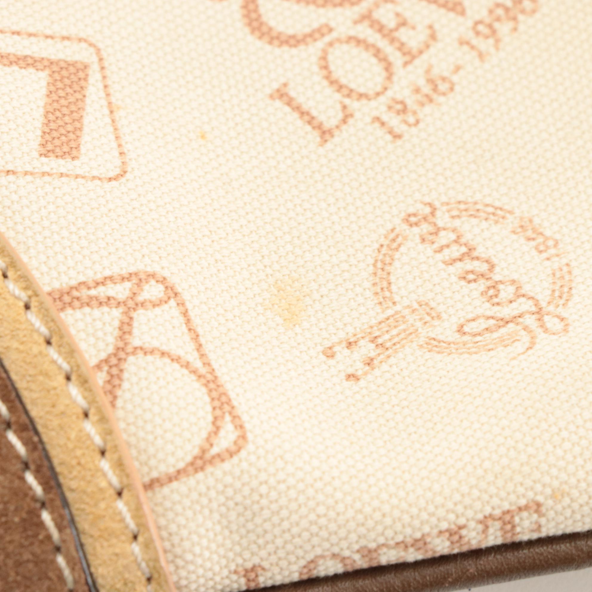 Loewe 160th Anniversary Crossbody Bag in Logo Canvas and Leather/Suede