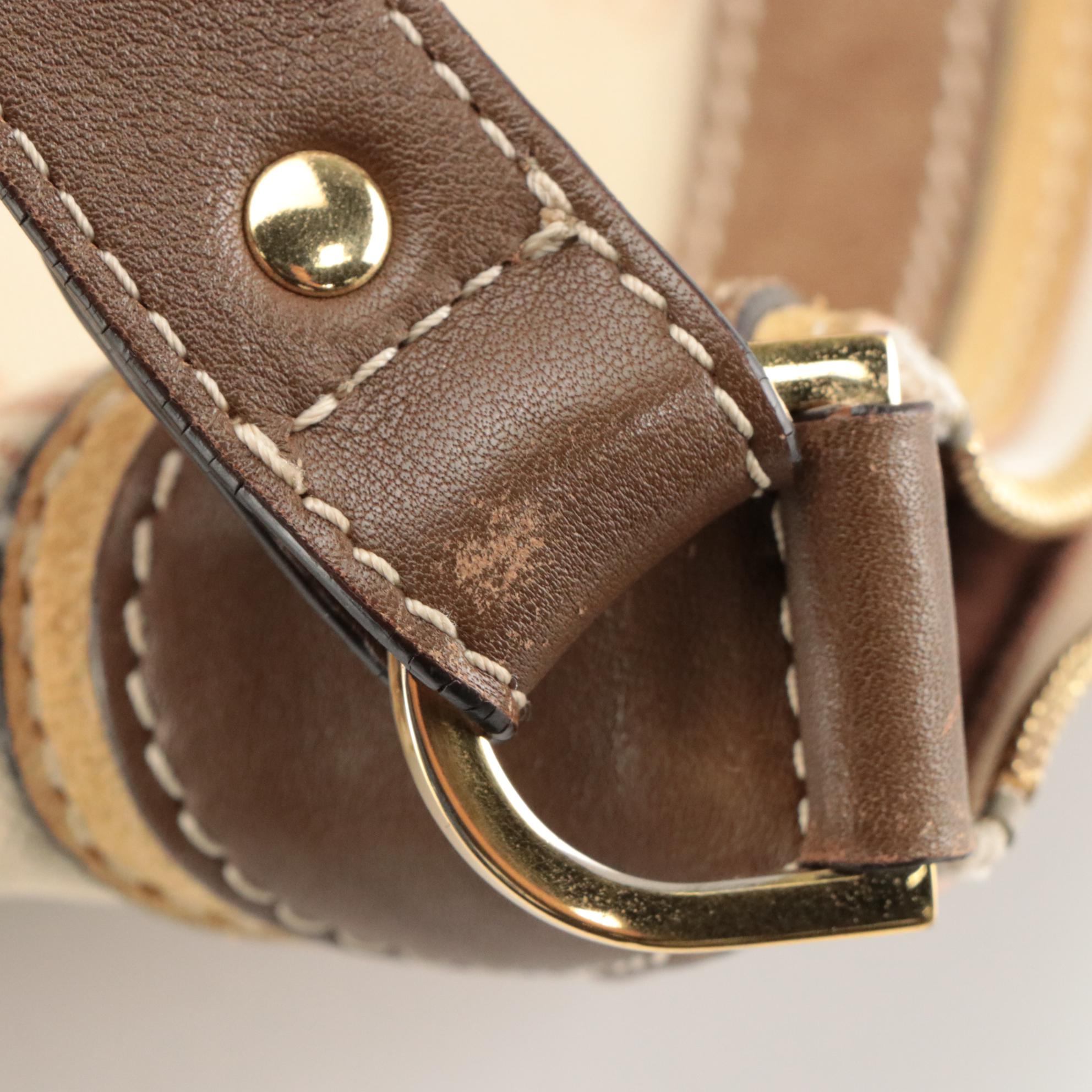 Loewe 160th Anniversary Crossbody Bag in Logo Canvas and Leather/Suede