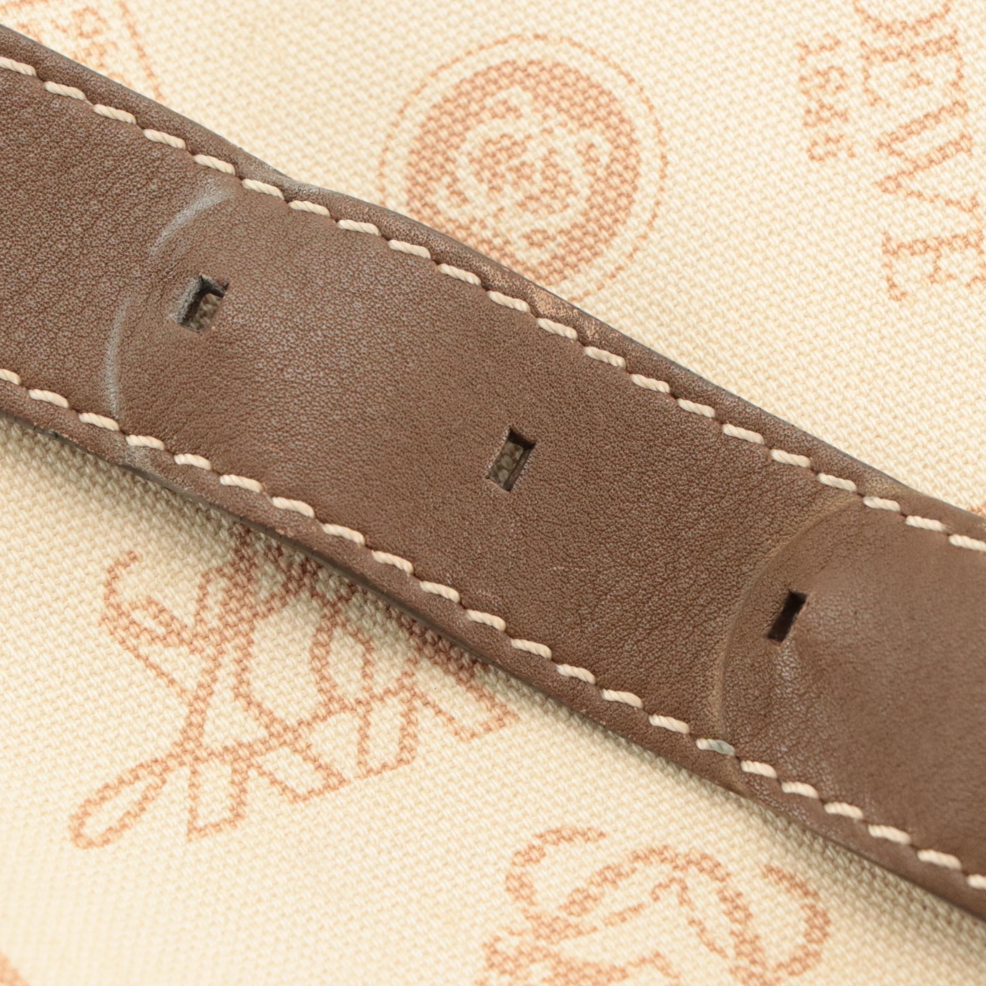 Loewe 160th Anniversary Crossbody Bag in Logo Canvas and Leather/Suede