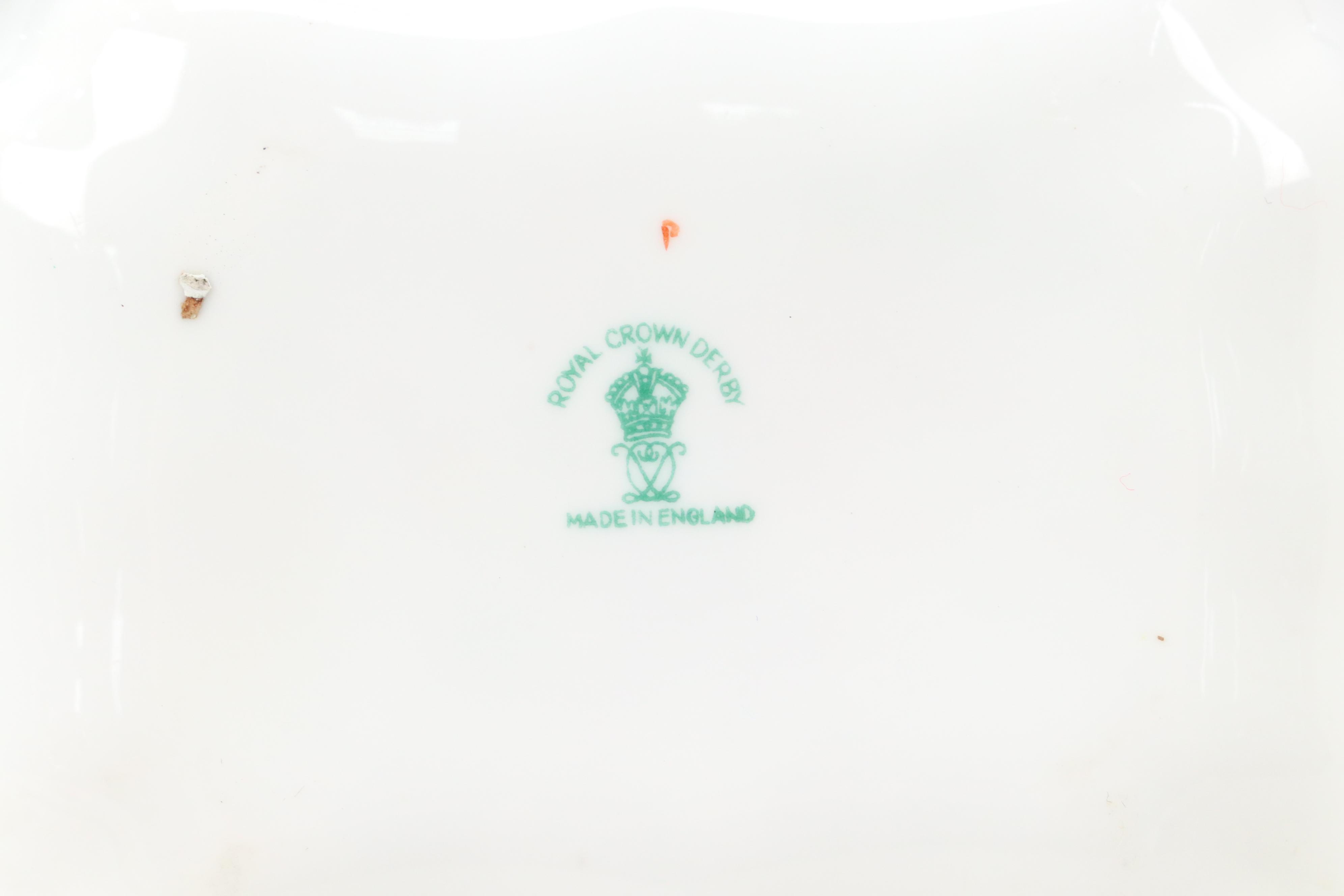 Tiffany & Co Porcelain Box with Royal Crown Derby "Derby Posies" Dishes and More