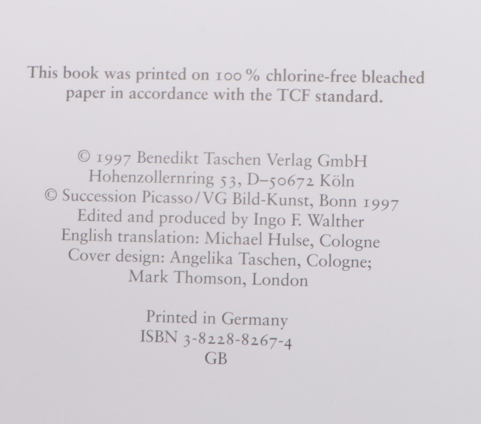 "Pablo Picasso" by Carsten-Peter Warncke and "Tàpies: The Complete Works" Vol. I