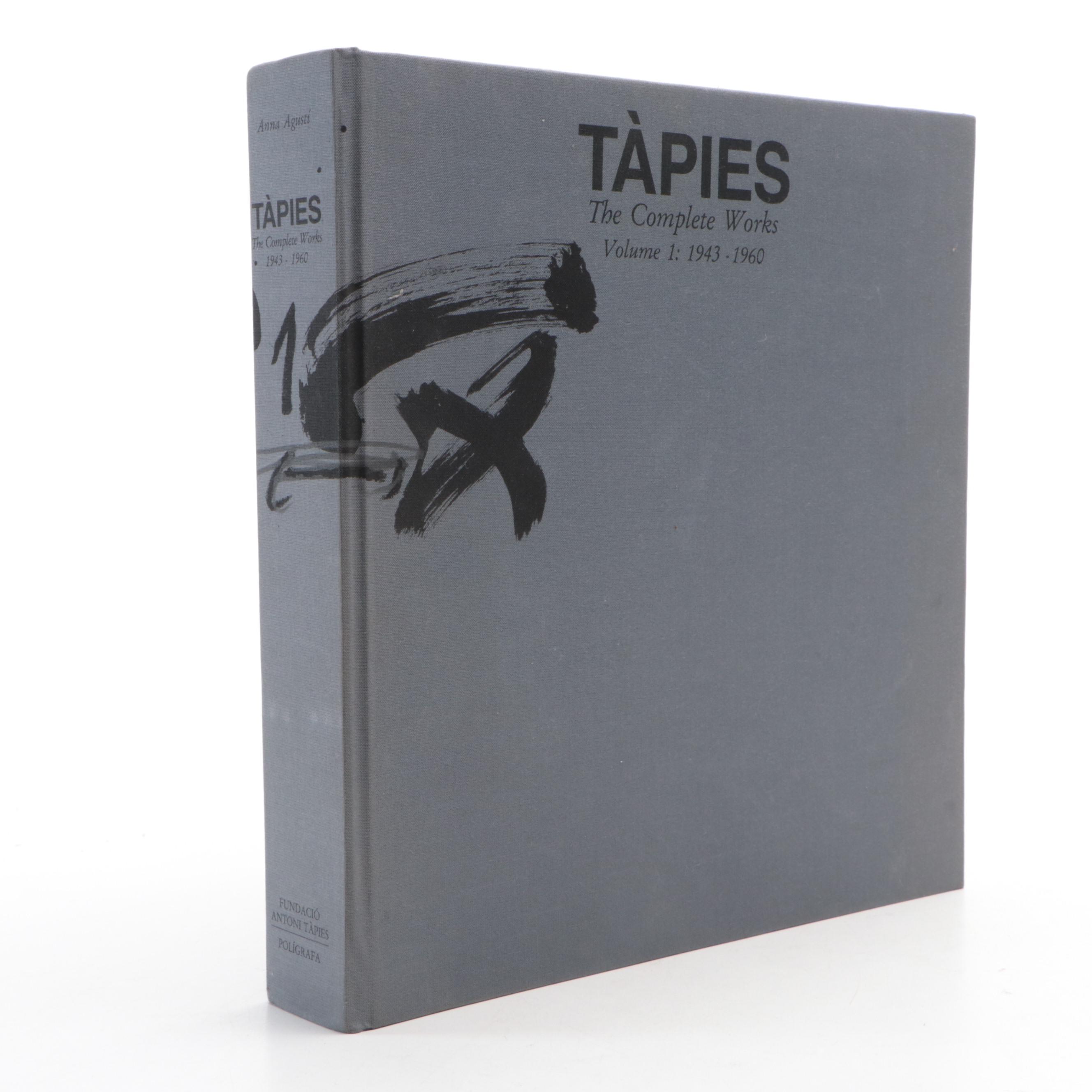 "Pablo Picasso" by Carsten-Peter Warncke and "Tàpies: The Complete Works" Vol. I