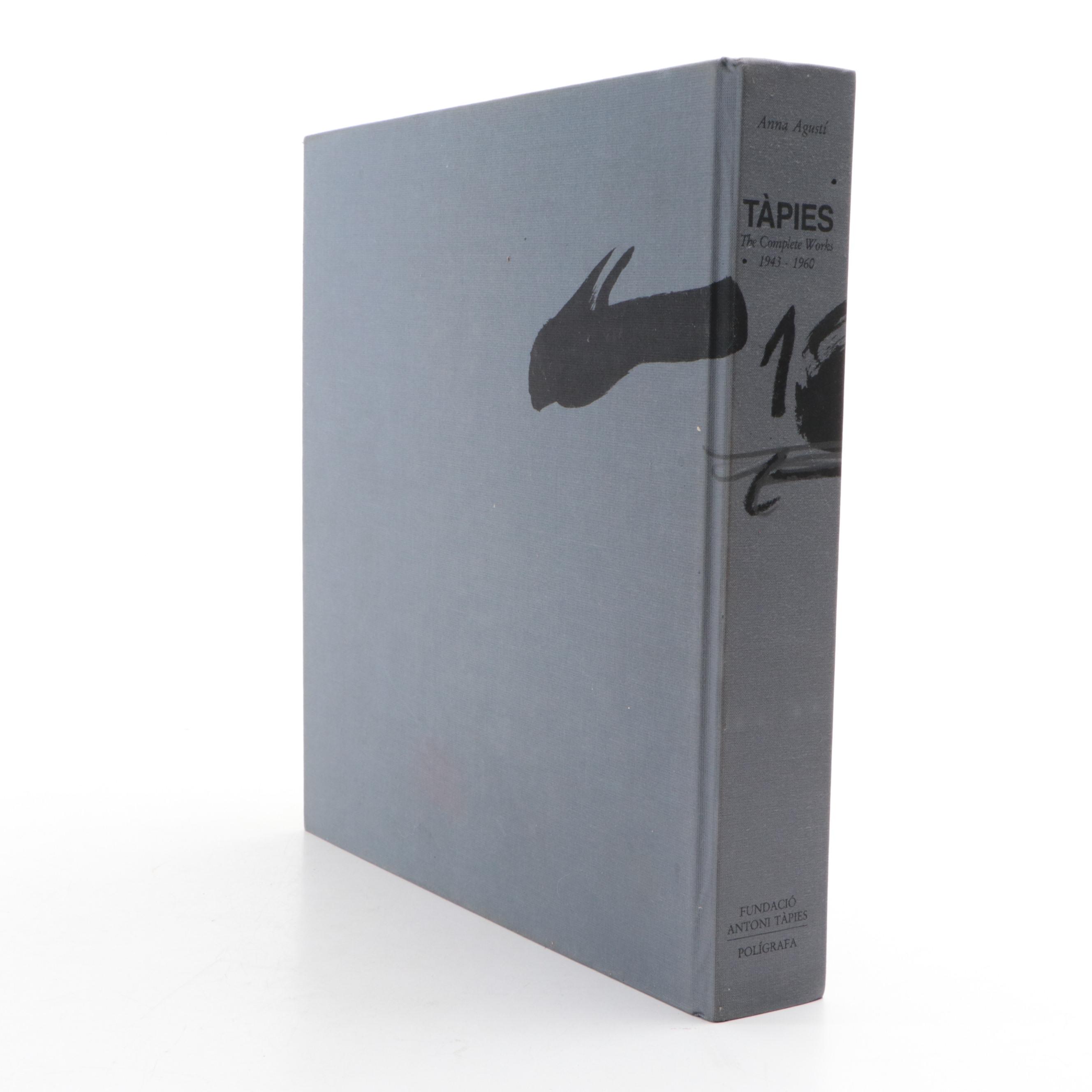 "Pablo Picasso" by Carsten-Peter Warncke and "Tàpies: The Complete Works" Vol. I