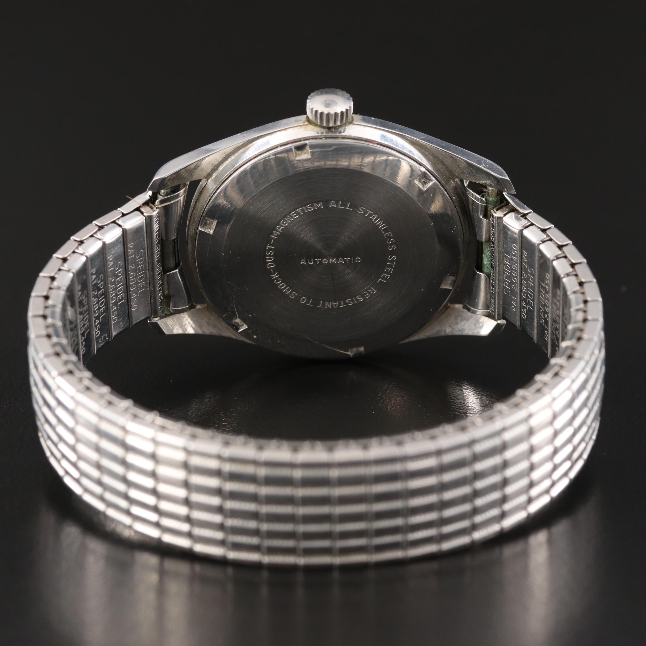 Vintage Tissot Antimagnetique Stainless Steel Watch