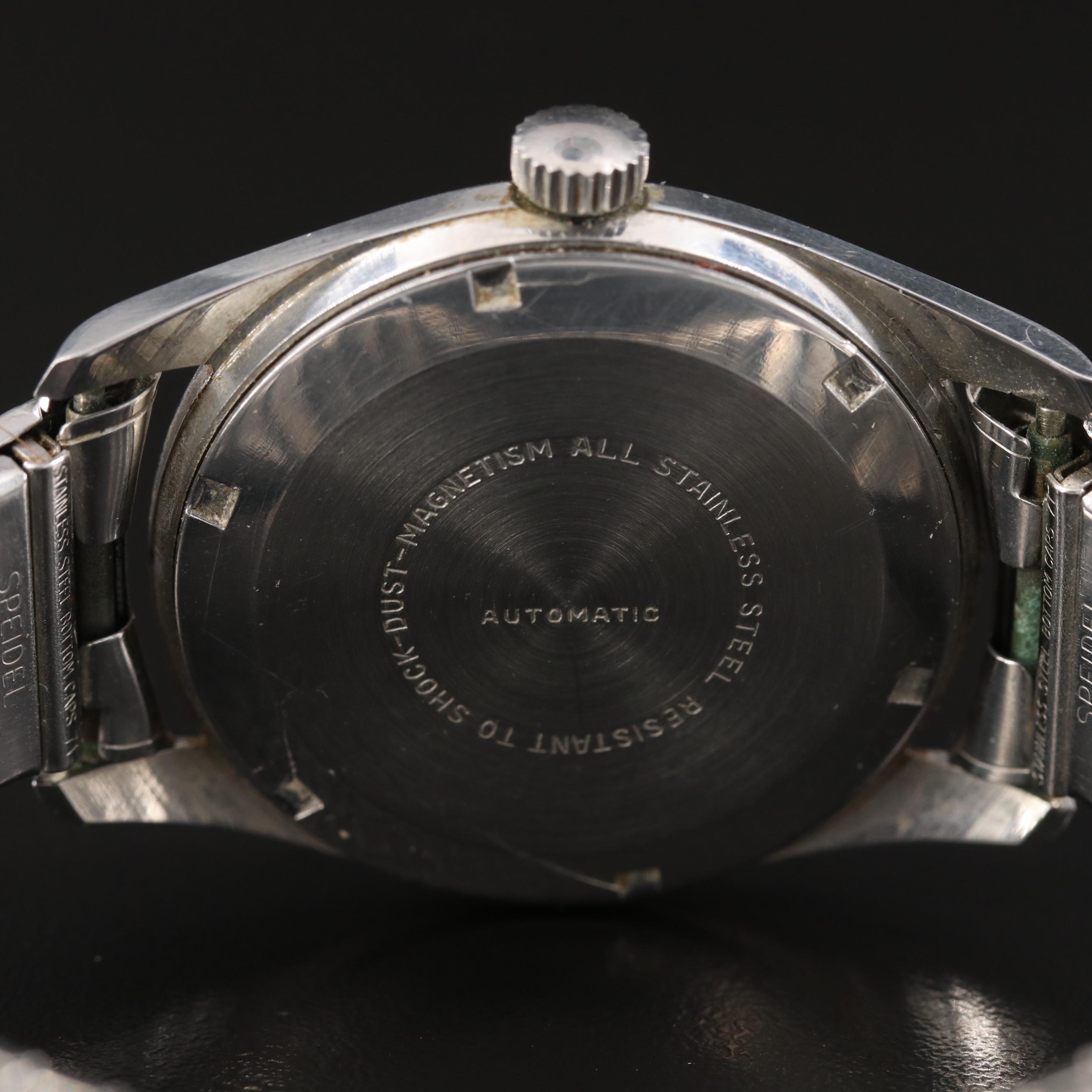 Vintage Tissot Antimagnetique Stainless Steel Watch