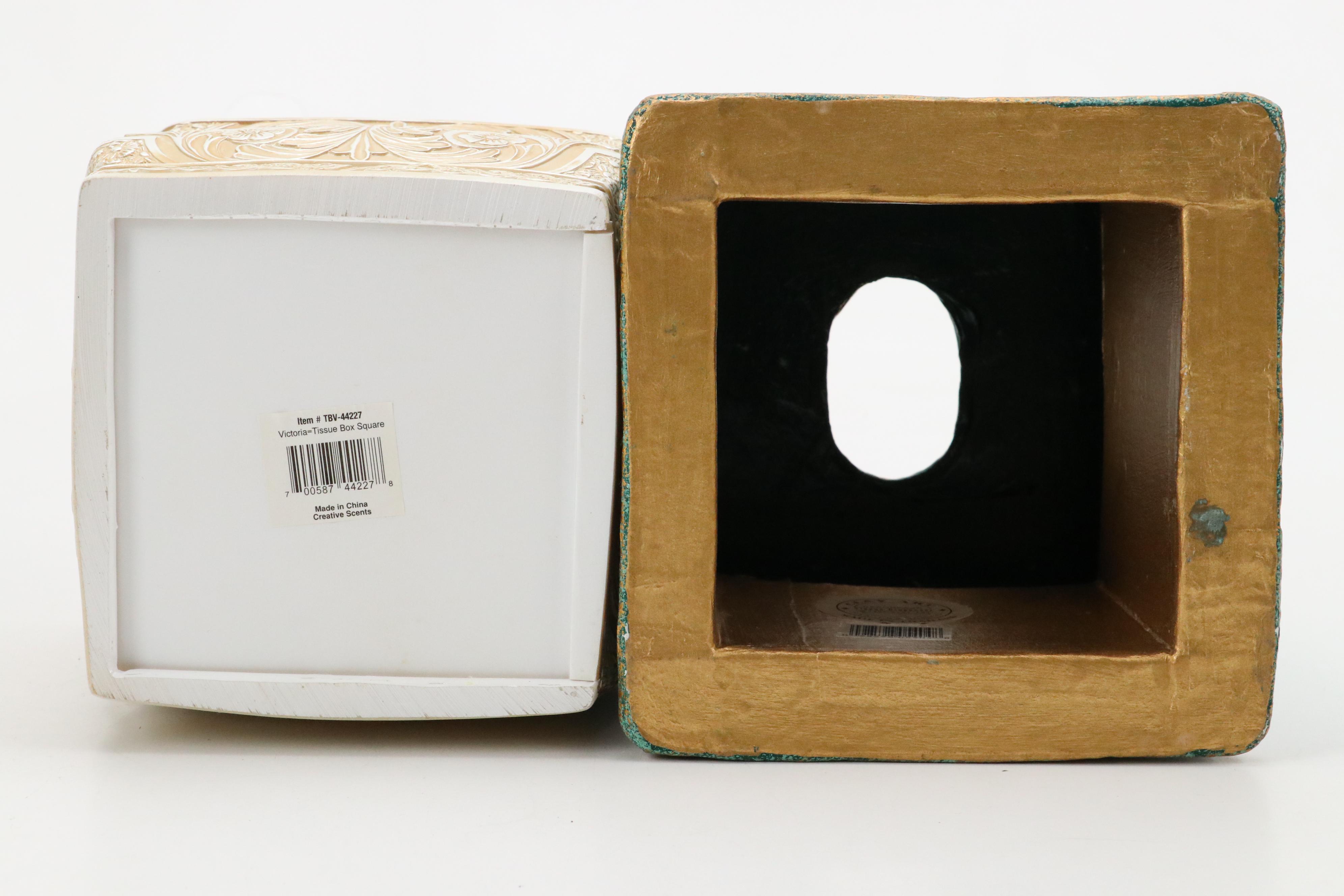 Artificial Floral Arrangements, Vases, Tissue Box Covers and More Home Décor