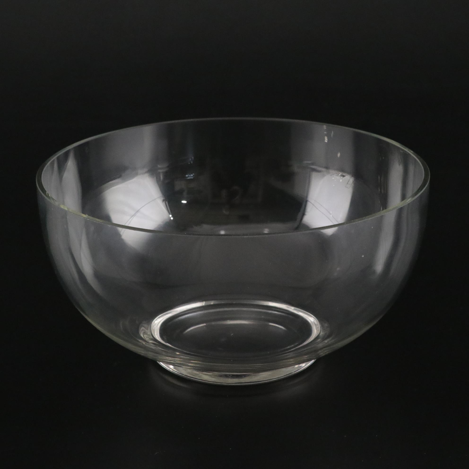 Tiffany & Co. Large Crystal Bowl
