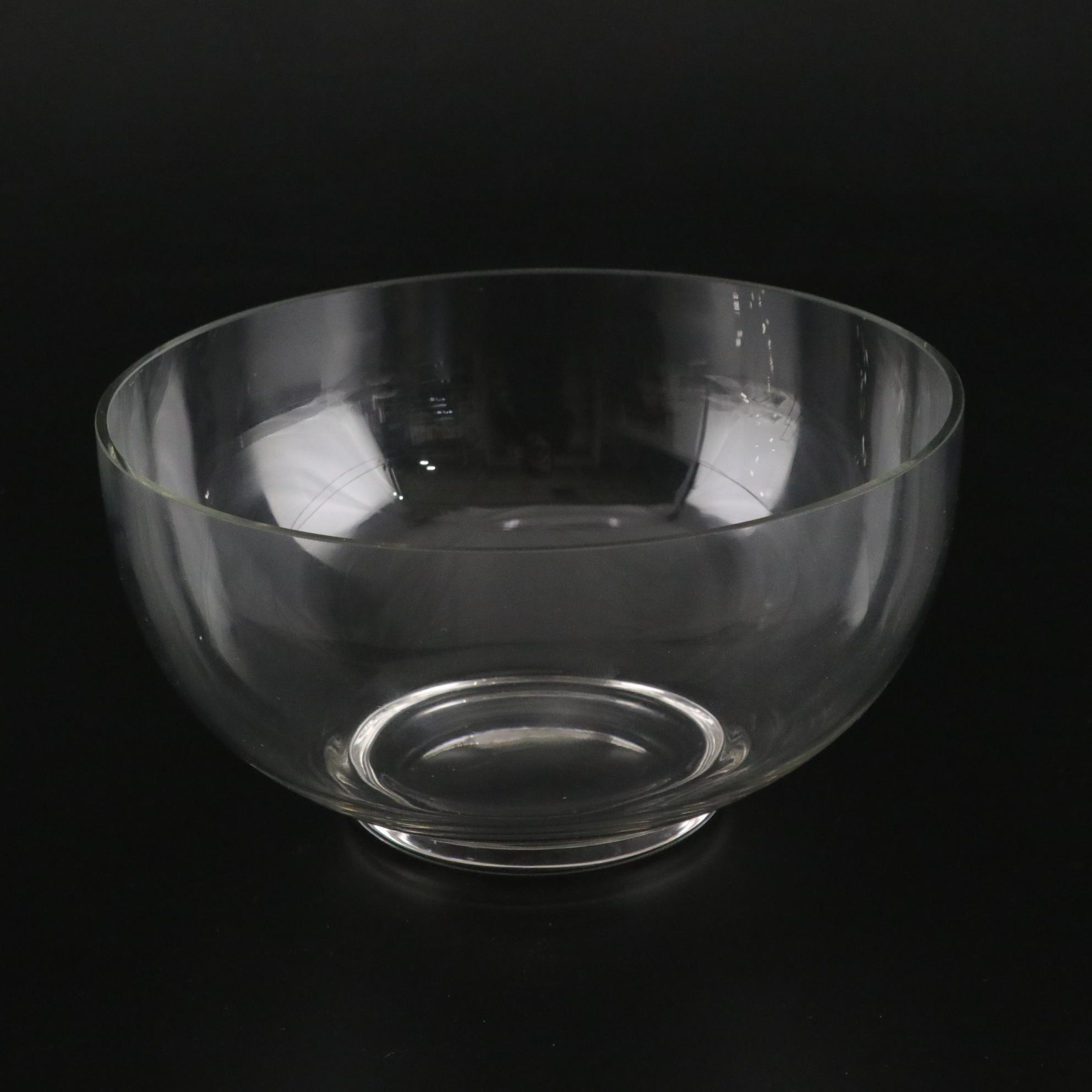 Tiffany & Co. Large Crystal Bowl