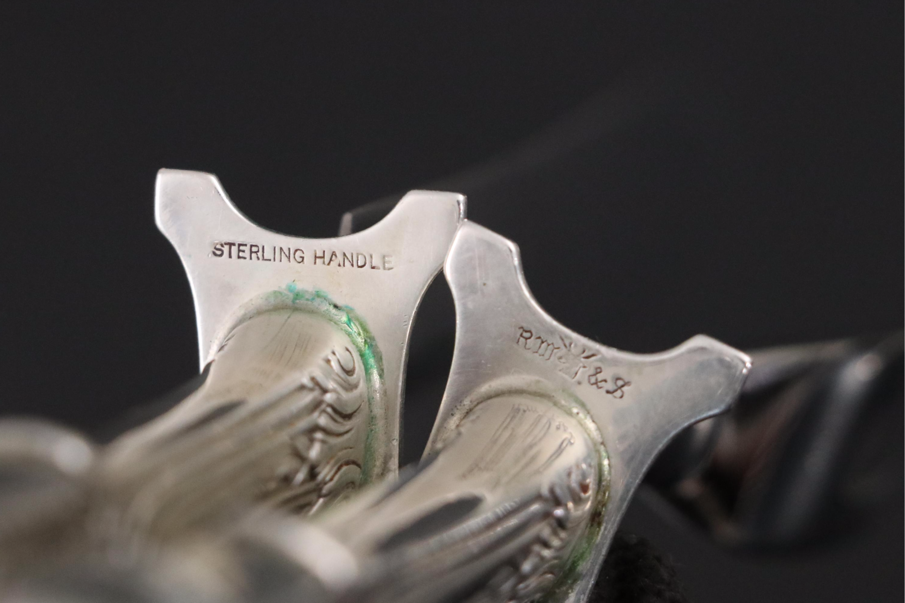 Wallace "Rose Point" Sterling Silver Serving Utensils