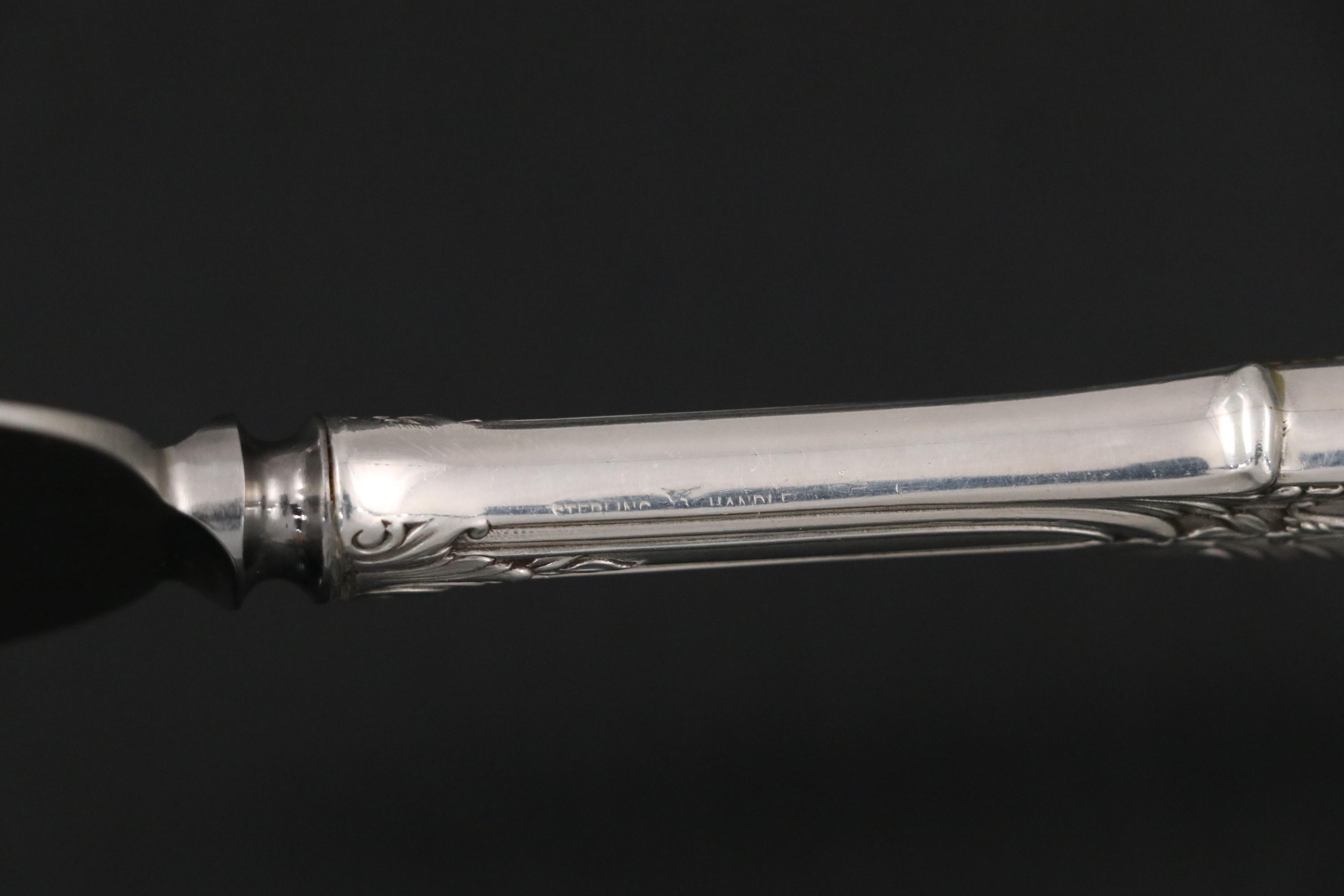 Wallace "Rose Point" Sterling Silver Serving Utensils