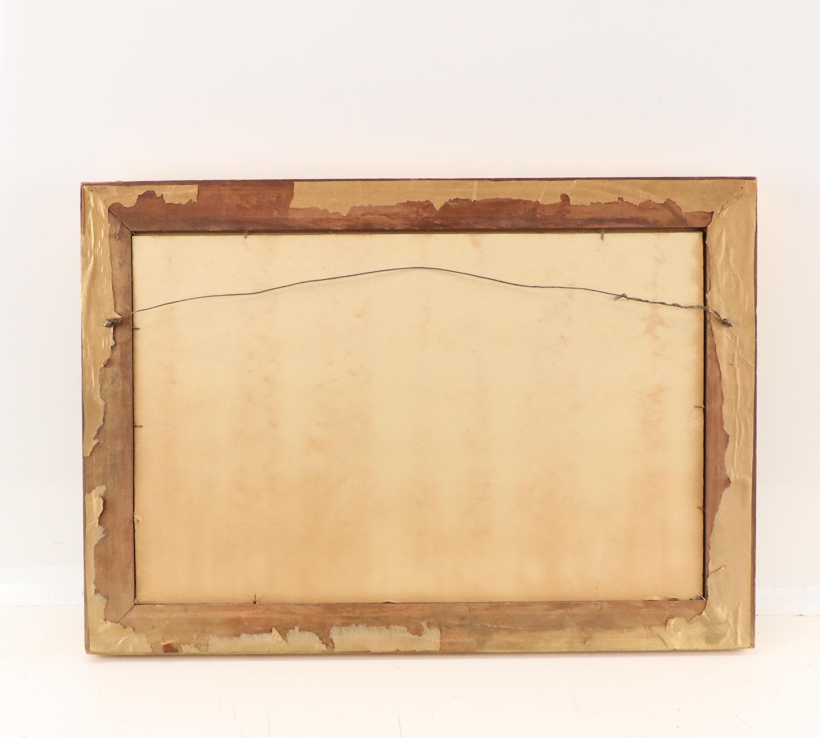 Maritime Oil Painting of Sailing Ships