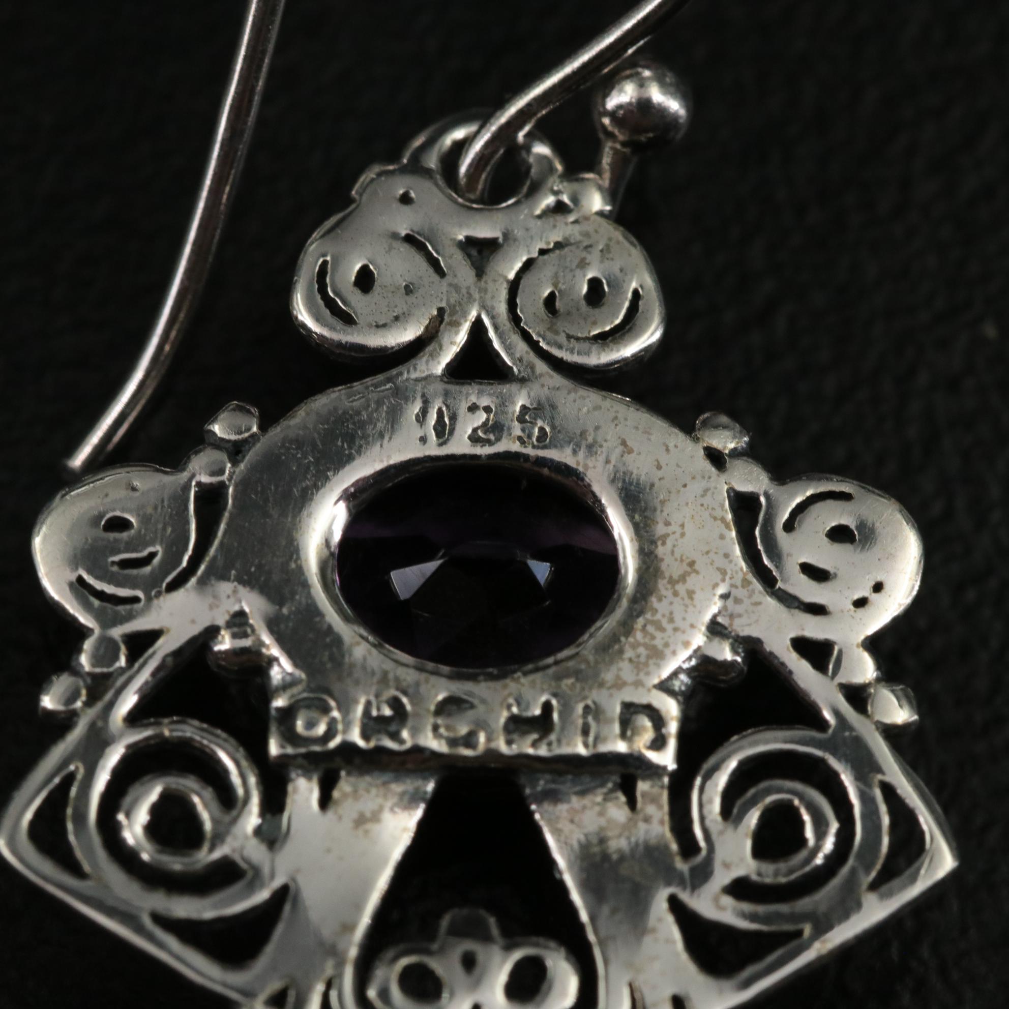 Group of 14 Assorted Sterling Silver Rings, Necklaces, Earrings, and Pendants