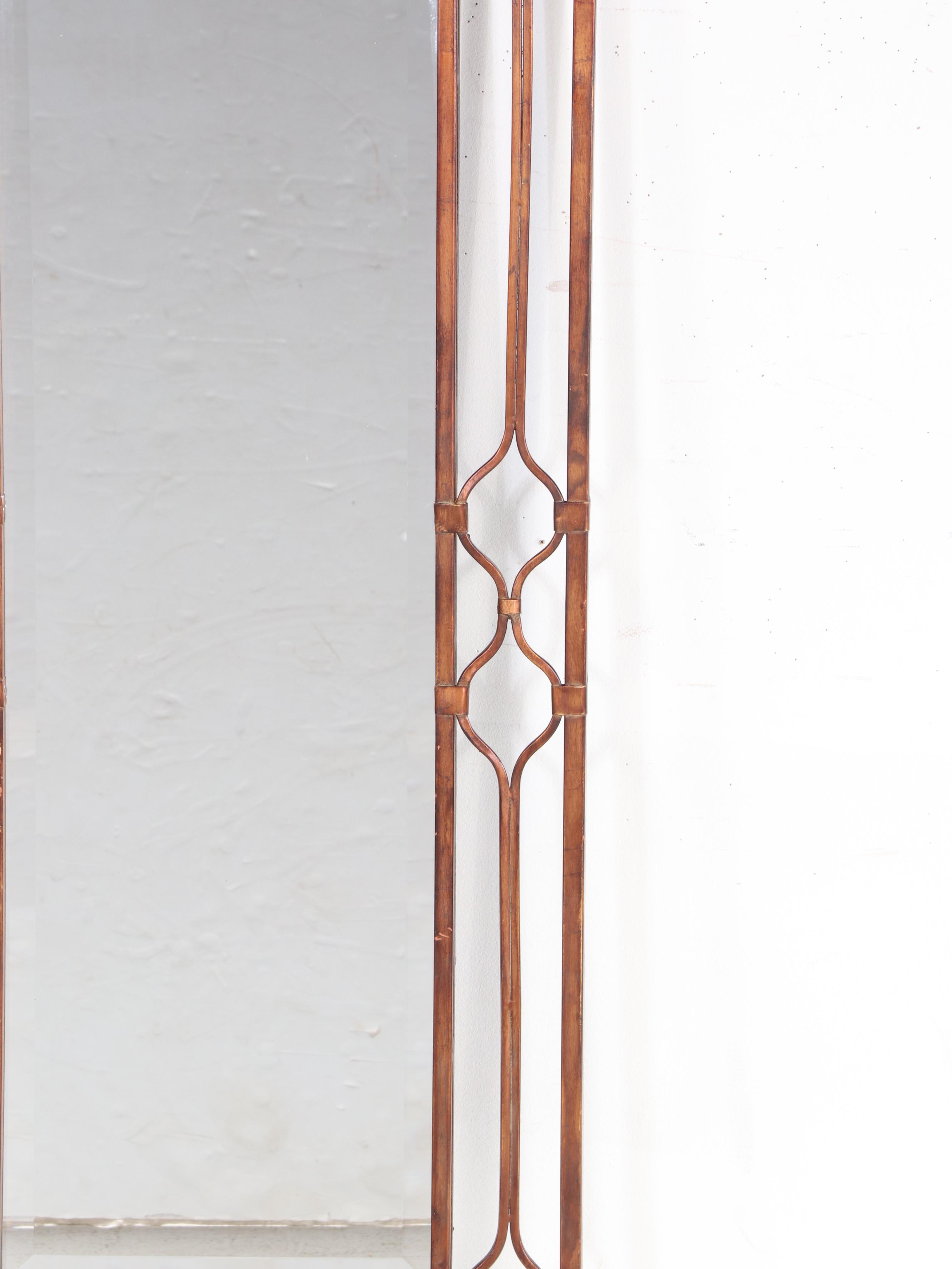 Ballard Designs "Cosette" Wall Mirror in Antique Gold Finish