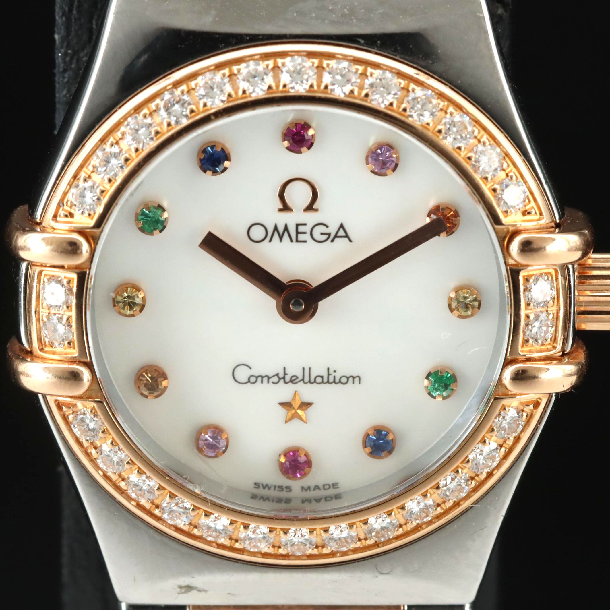 Omega Constellation Diamond Set Two-Tone Watch