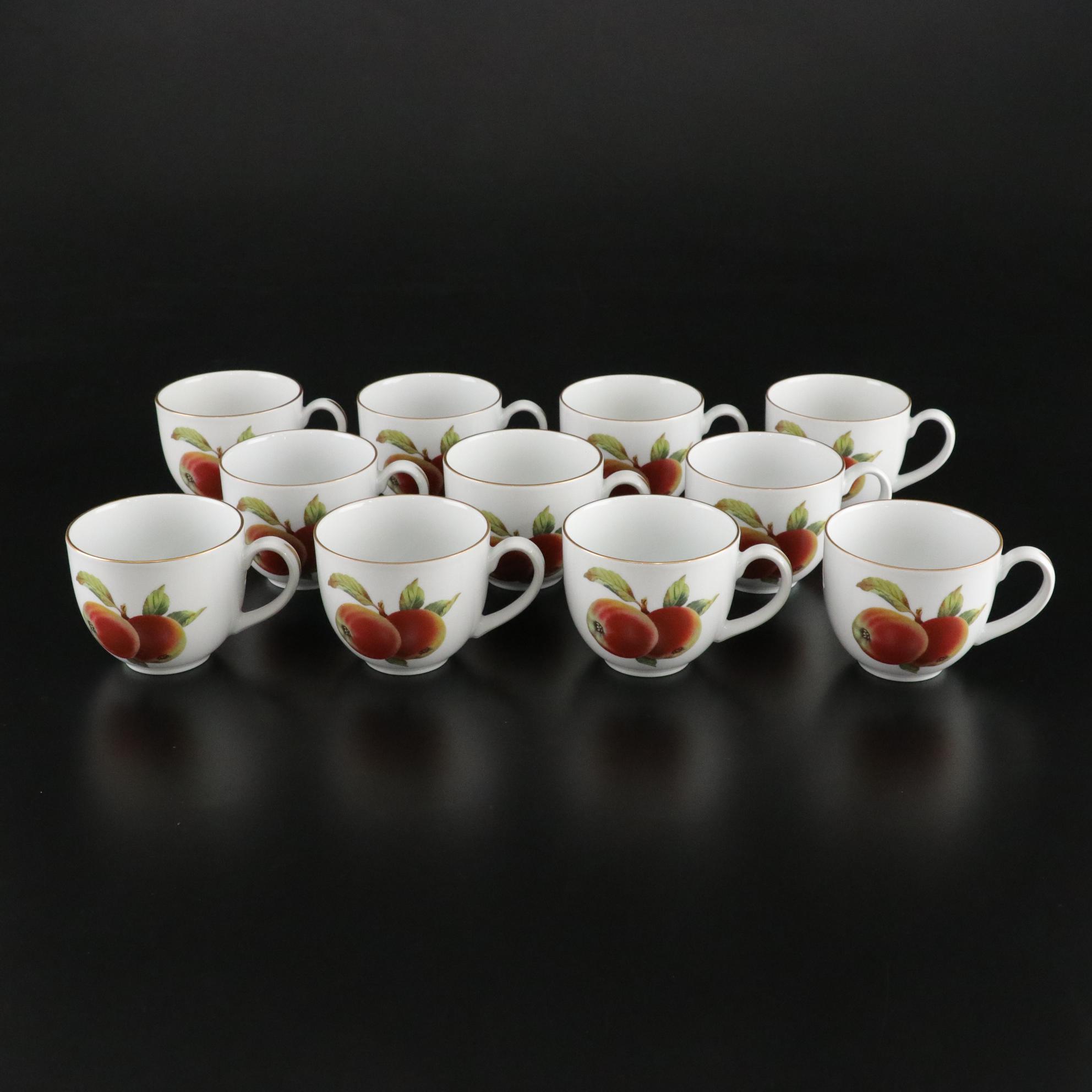 Royal Worcester "Evesham Gold" Porcelain Dinnerware