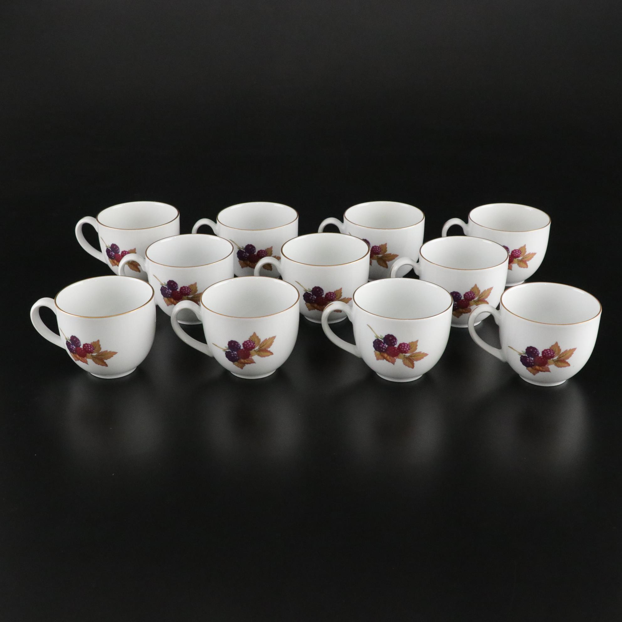 Royal Worcester "Evesham Gold" Porcelain Dinnerware