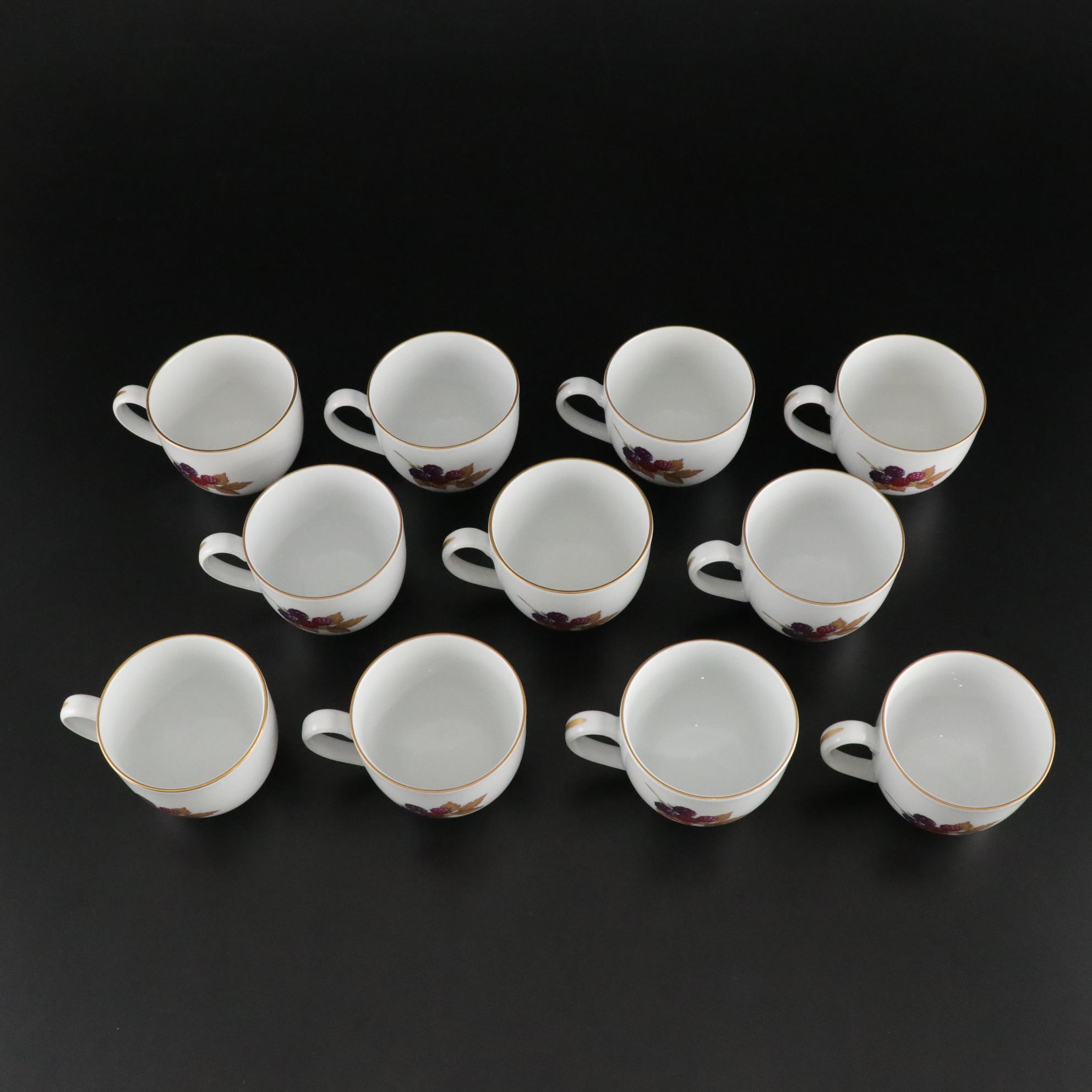 Royal Worcester "Evesham Gold" Porcelain Dinnerware