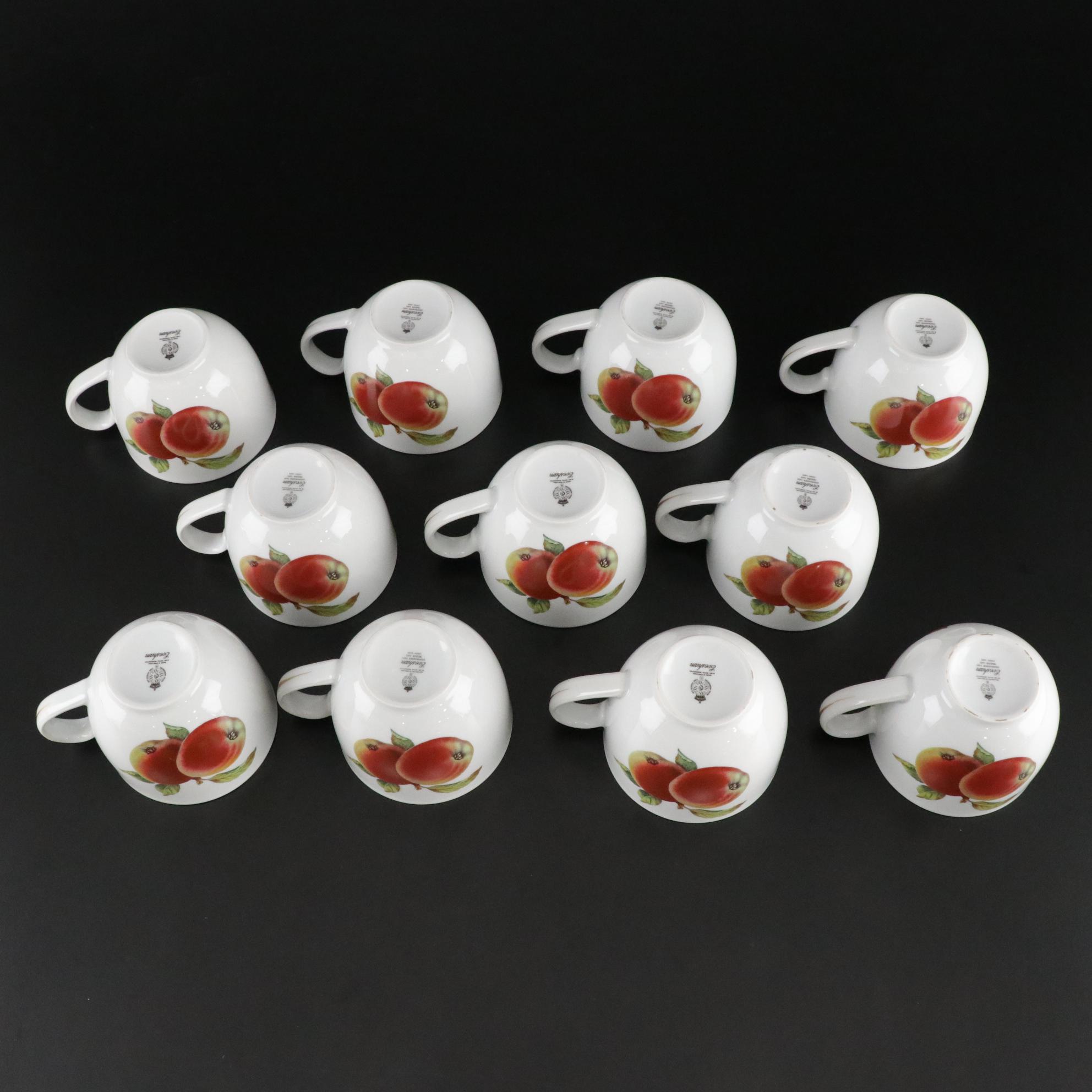 Royal Worcester "Evesham Gold" Porcelain Dinnerware