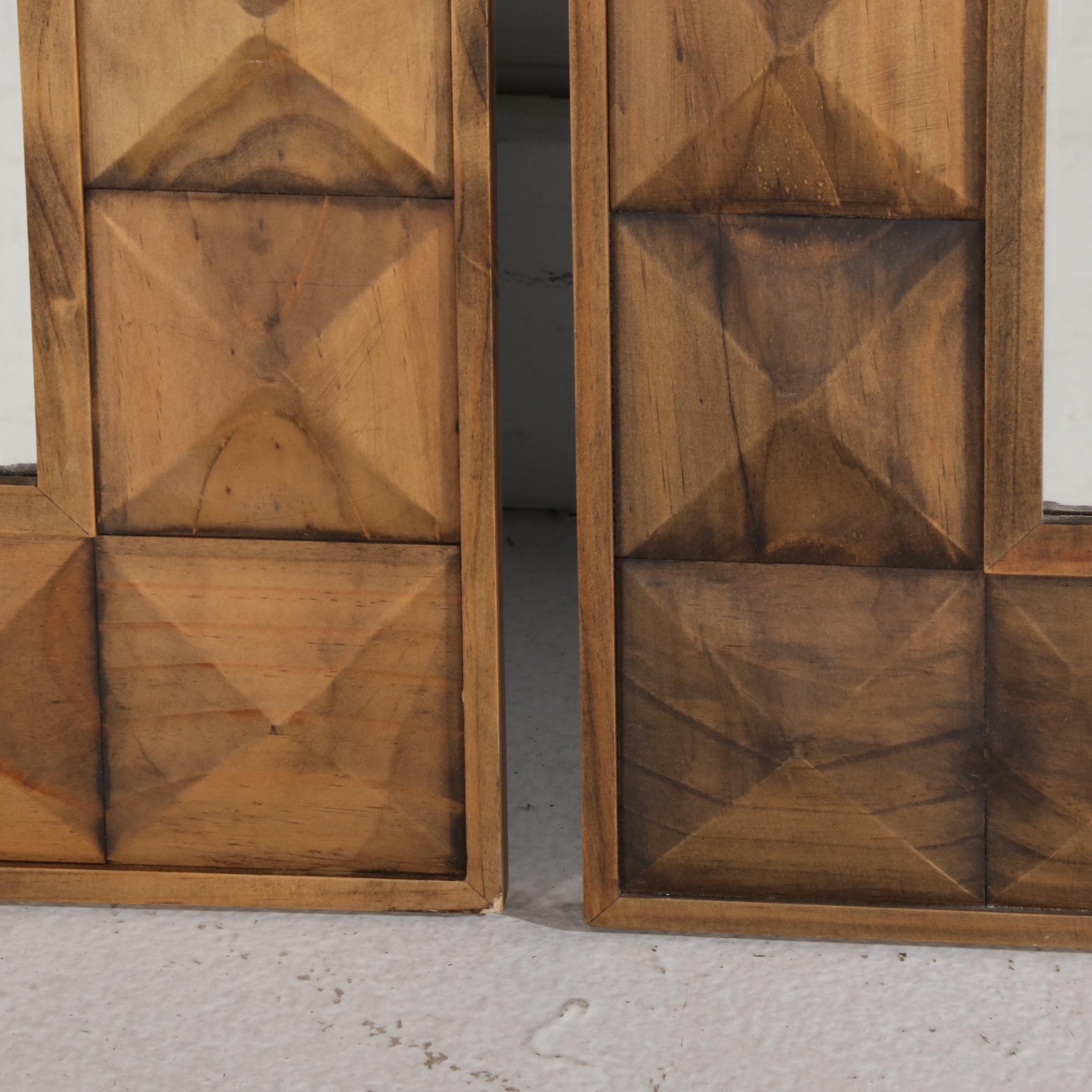 Pair of Hobby Lobby Wall Mirrors in Gilt Finish