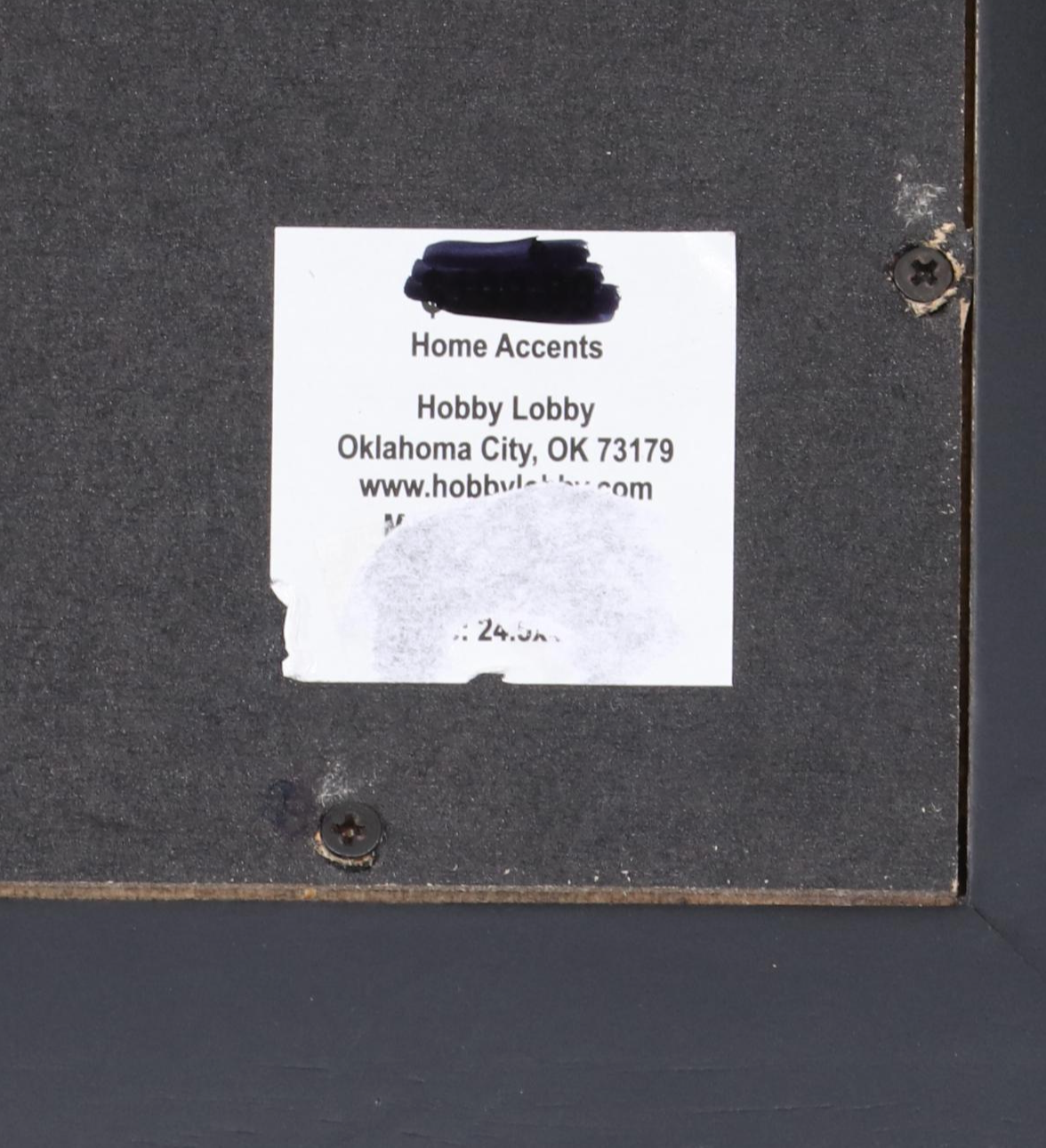 Pair of Hobby Lobby Wall Mirrors in Gilt Finish