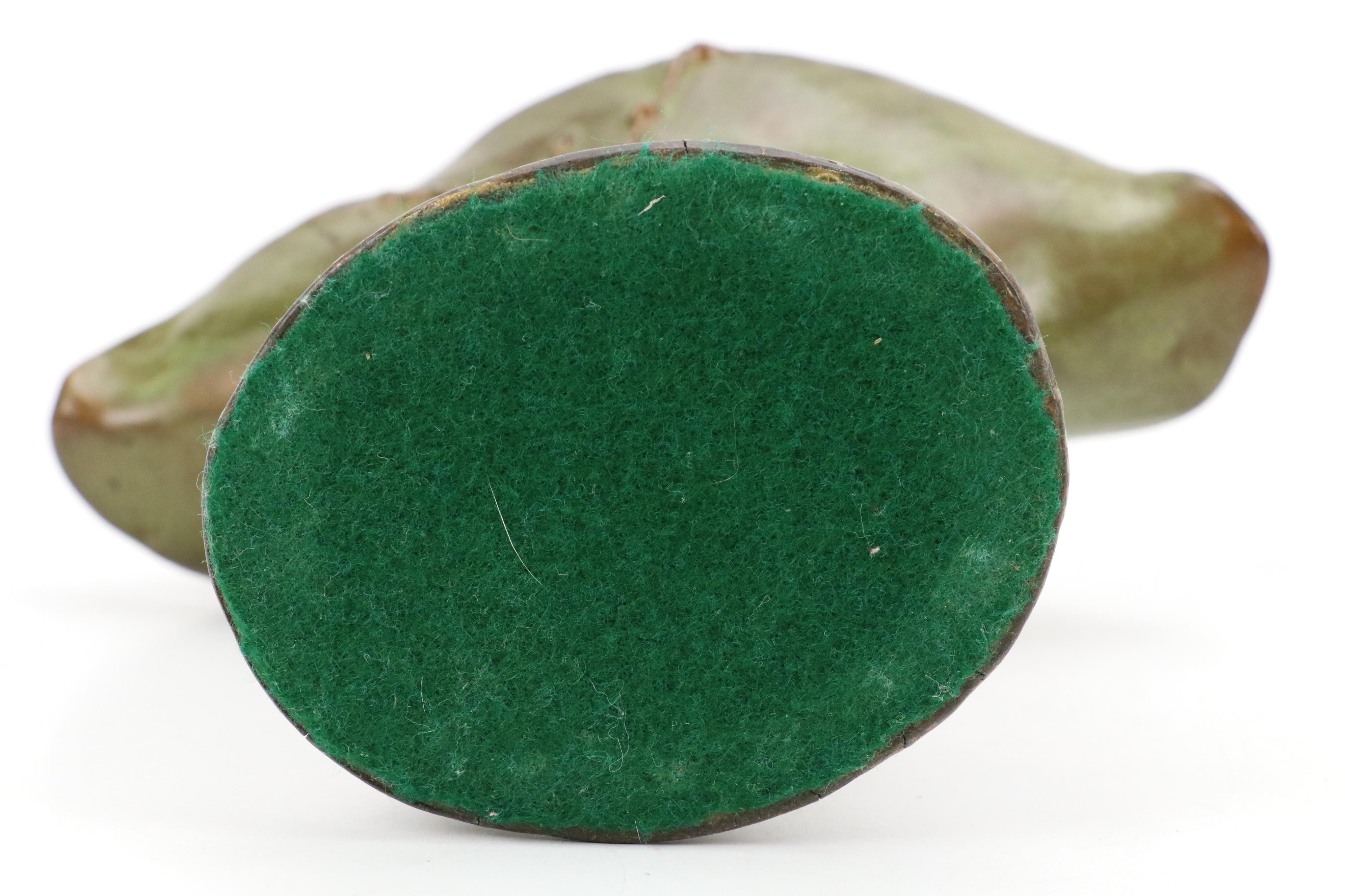 Roseville "Dogwood" Ceramic Jardinière and "Wisteria" Vase with Other Metal Vase