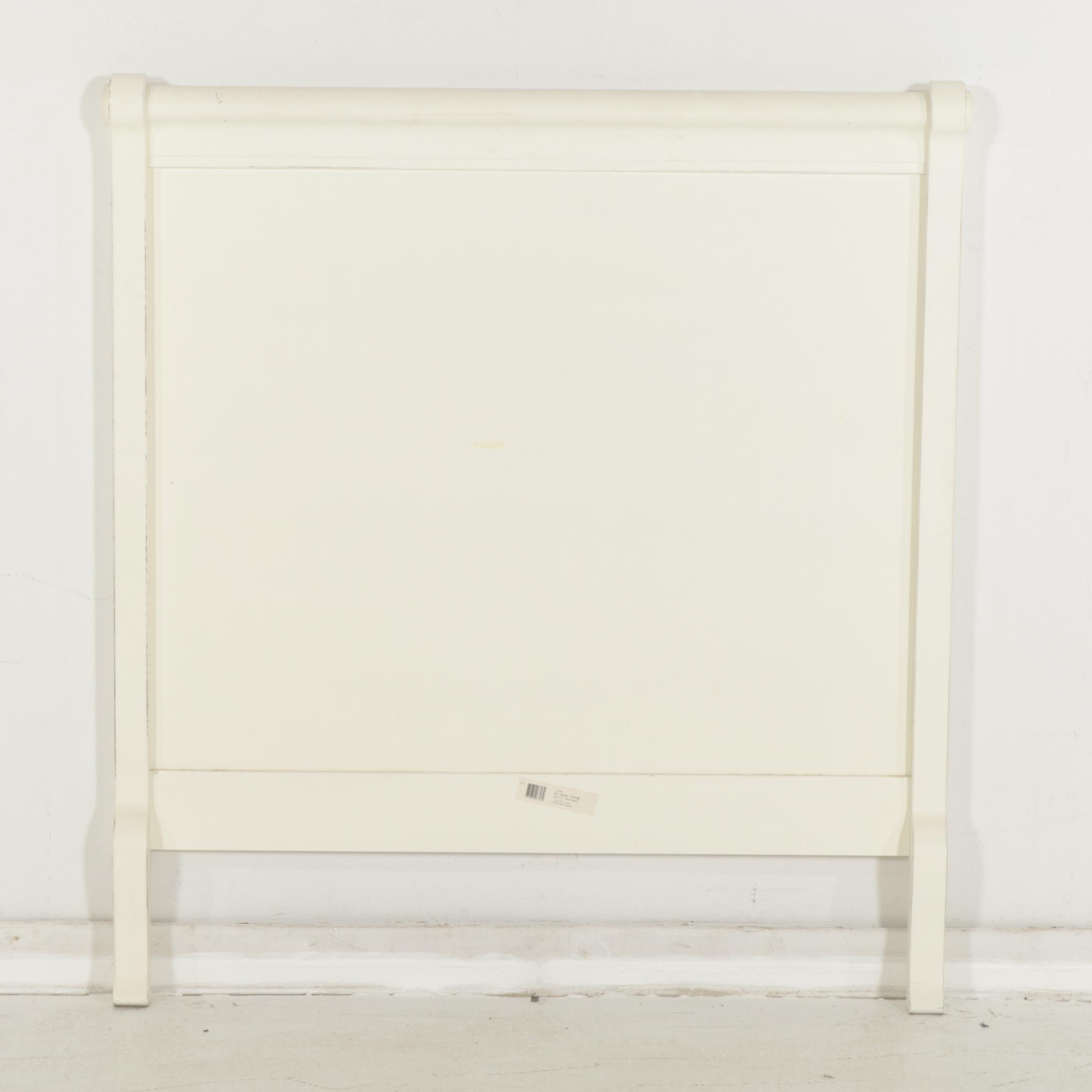 Lexington "Lauryn Olivia" White Finished Twin Bed Frame, Late 20th