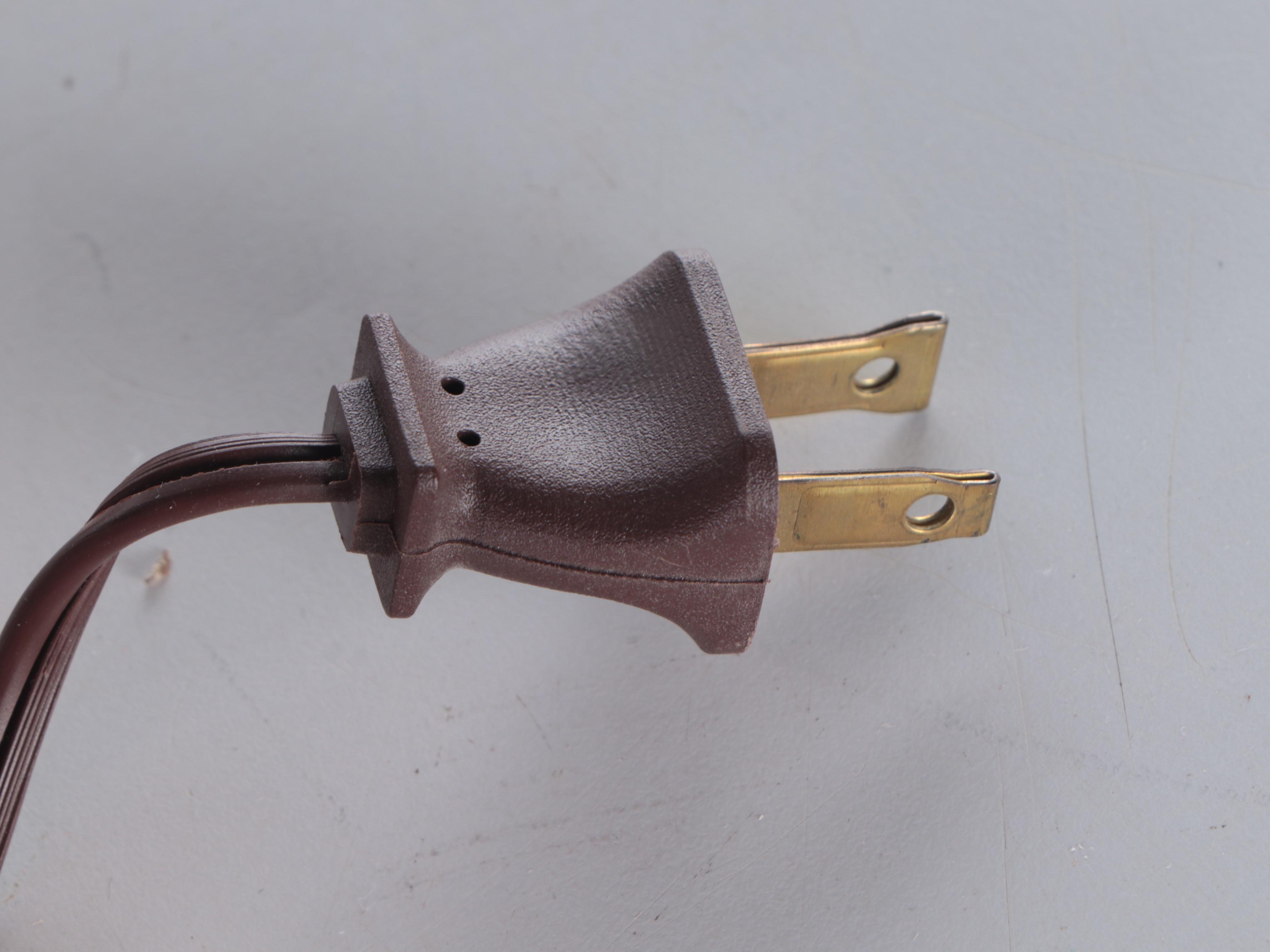 Chinese Porcelain Hat Stand Table Lamp with Ruched Shade